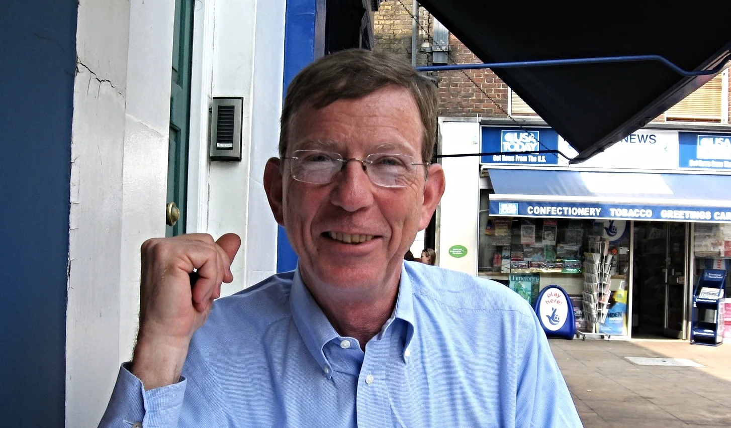 Lunch in London, 2007.