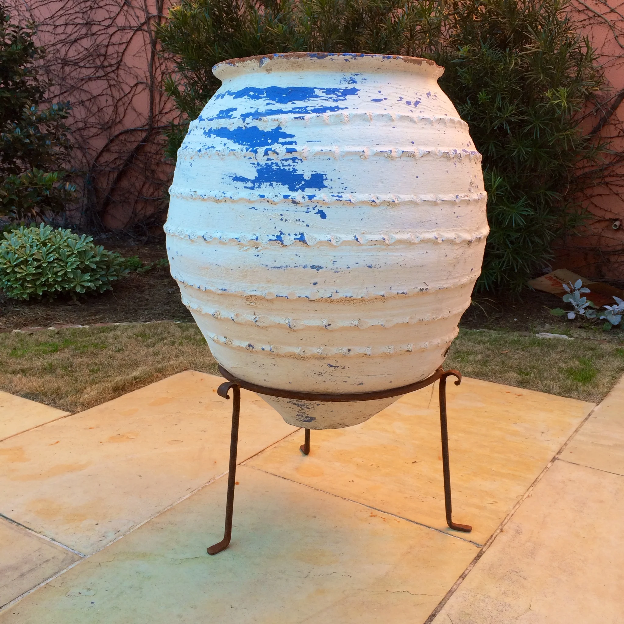 3035. terra cotta olive jar 1_Charleston Garden Works.JPG