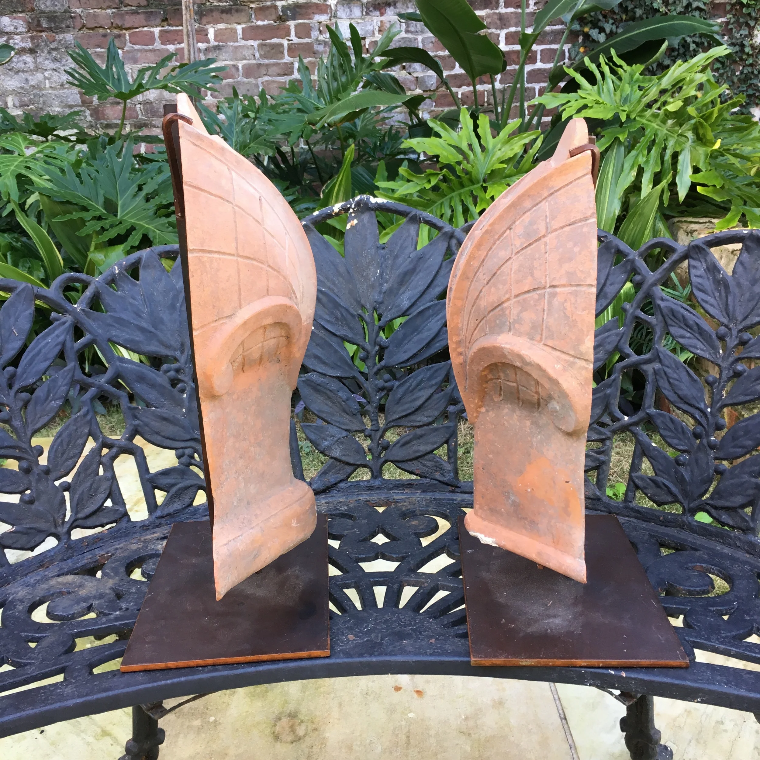 8052. Antique Terracotta Architectural Tiles 4_Charleston Garden Works.JPG