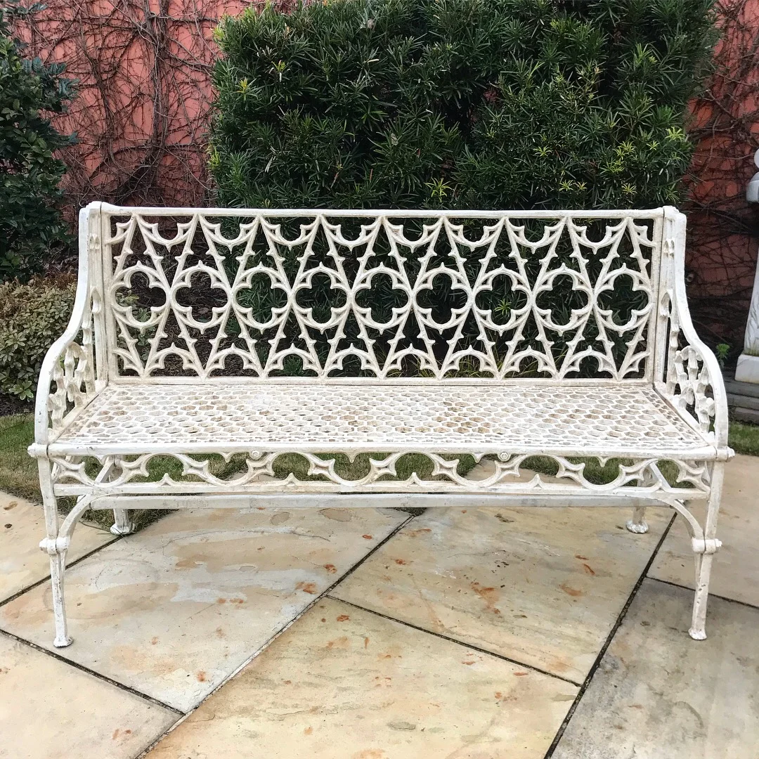 1034. Cast Iron Gothic Bench 2_Charleston GardenWorks.JPG