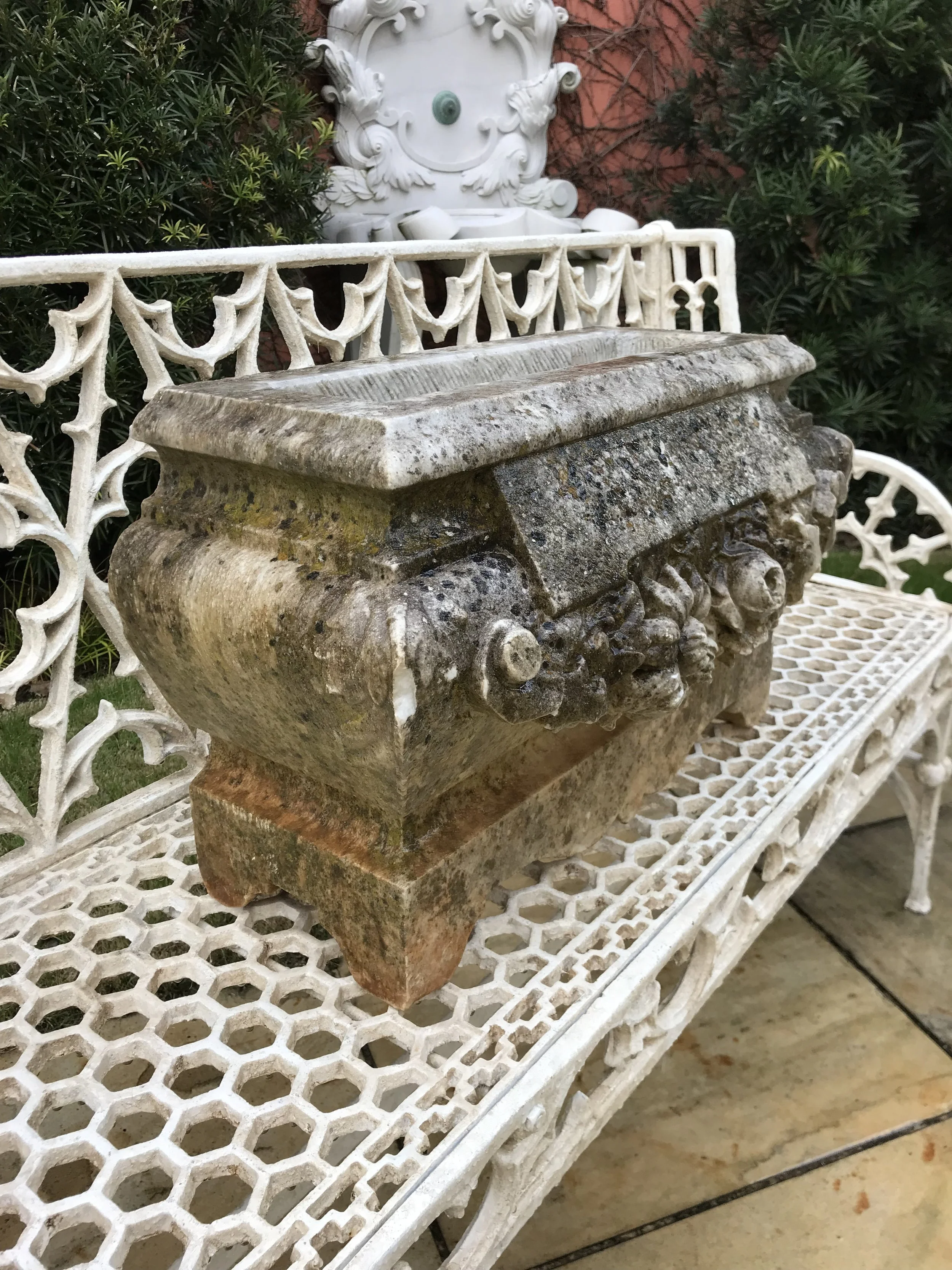 3118. Carved Antique Stone Trough 2_Charleston GardenWorks.jpg