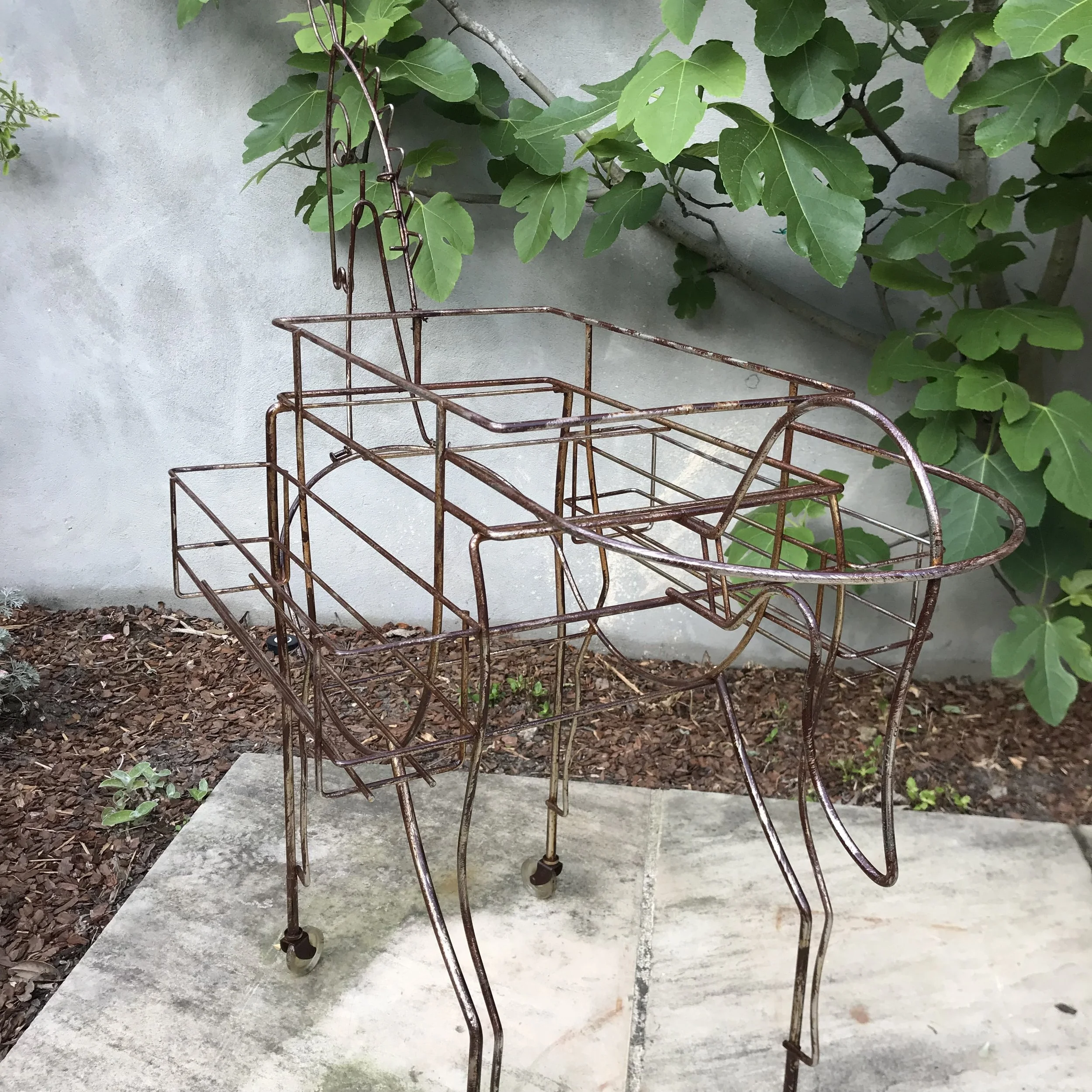 2114. Mid-Century John Risley Donkey Cart 5_Charleston GardenWorks.jpg