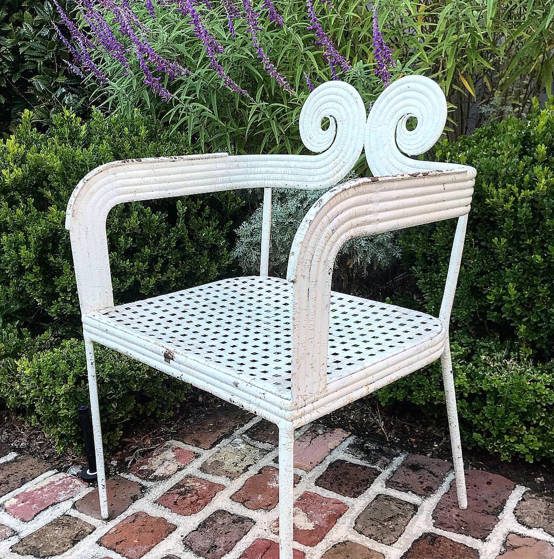 2161. 1938 Leinfelder Fluted Scrolls Set 2_Charleston GardenWorks.JPG