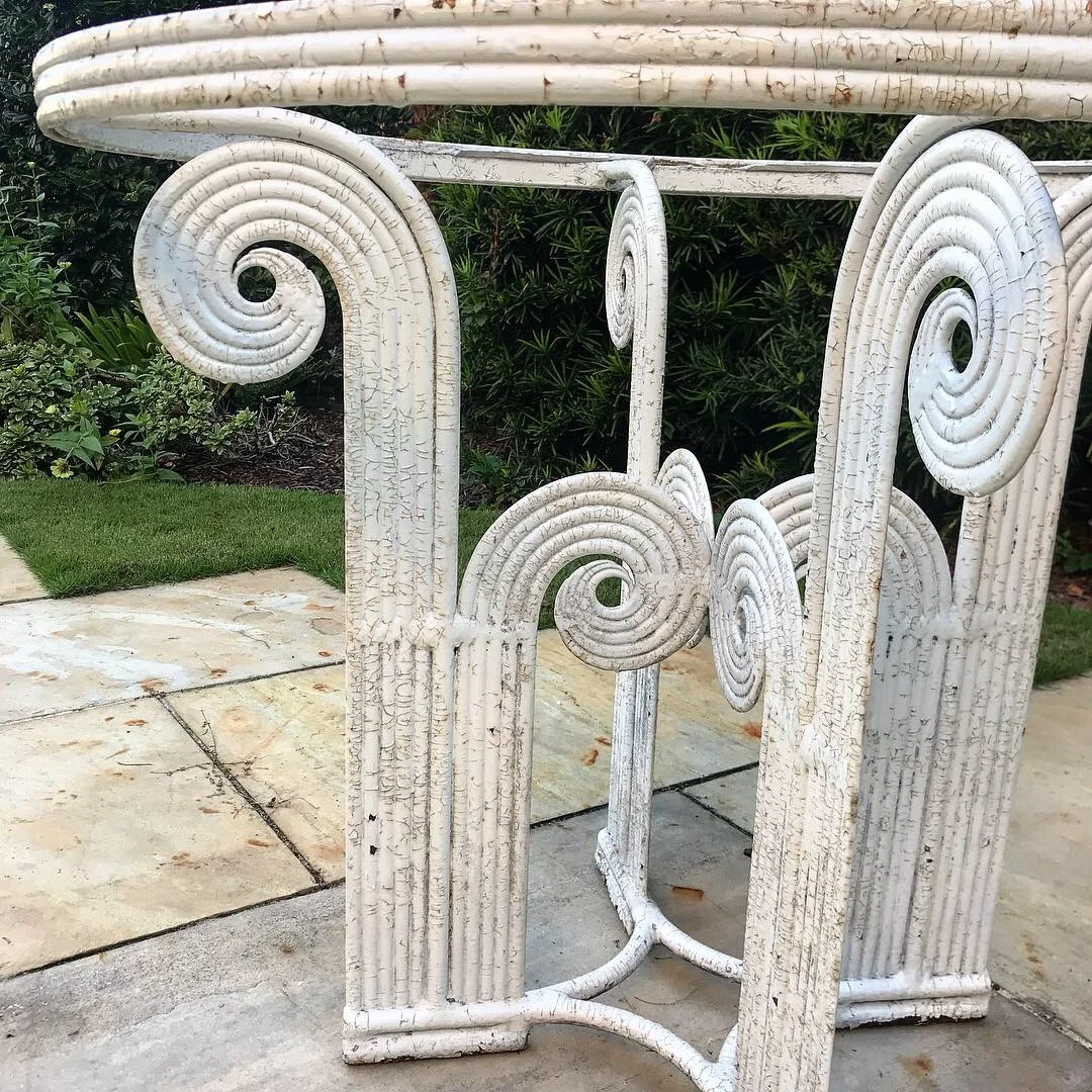 2161. 1938 Leinfelder Fluted Scrolls Set 9_Charleston GardenWorks.JPG