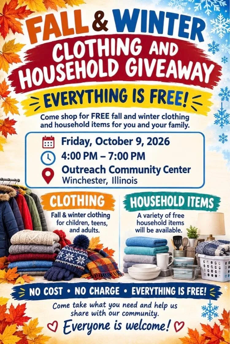 Fall / Winter - FREE Clothing &amp; Household Giveaway