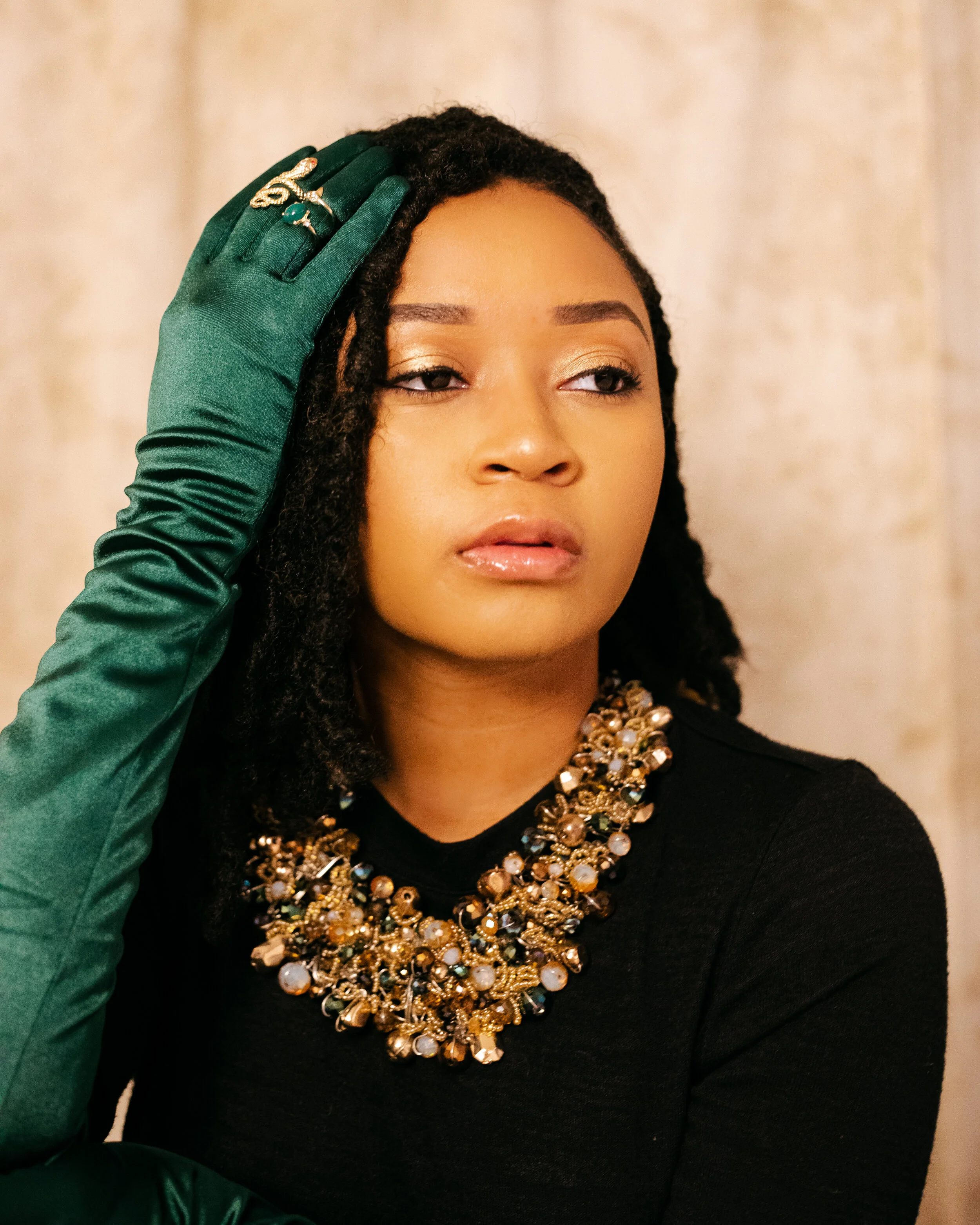   Tikia   Adjectives to describe Kia:  Fierce, Compassionate, Motivating, Strong, Giving, and Beautiful 