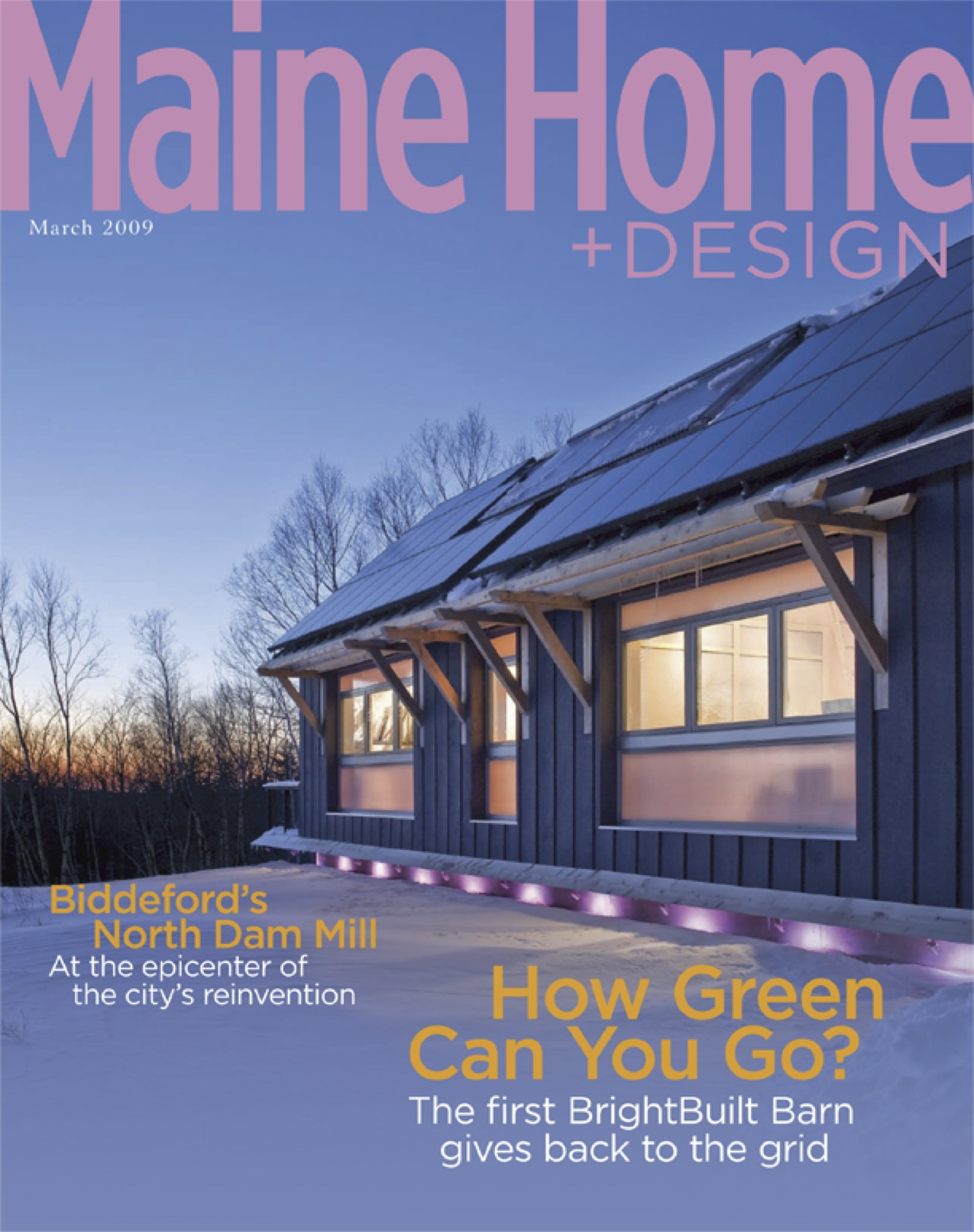  Maine Home + Design, March 2009 