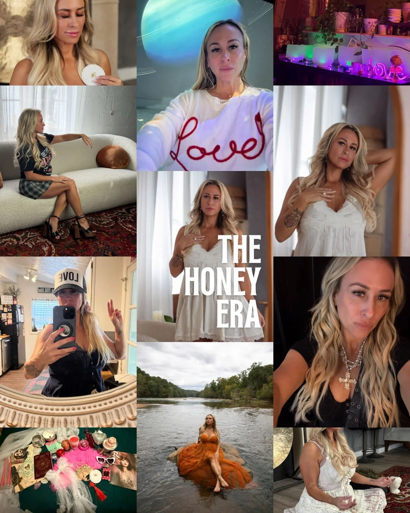 Beloveds!

Welcome to the Honey🍯💗🪩 Era Edit ~ February Style (Valentine&rsquo;s Day inspired).

The vibe this month is simple, sensual, and magnetic.

Soft fabrics. Golden light. Red lips. Slow mornings.
Fresh flowers on the table. Love notes. Sil