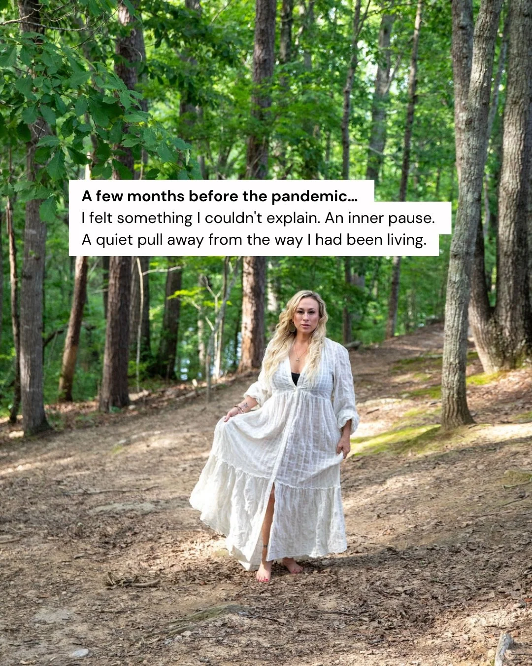 A sacred pause is an invitation for all women to open their hearts and relax into their Honey Era.

There was a time when life asked me to slow down. Not because I had a plan&hellip;
but because something inside of me knew I needed to listen.

That p