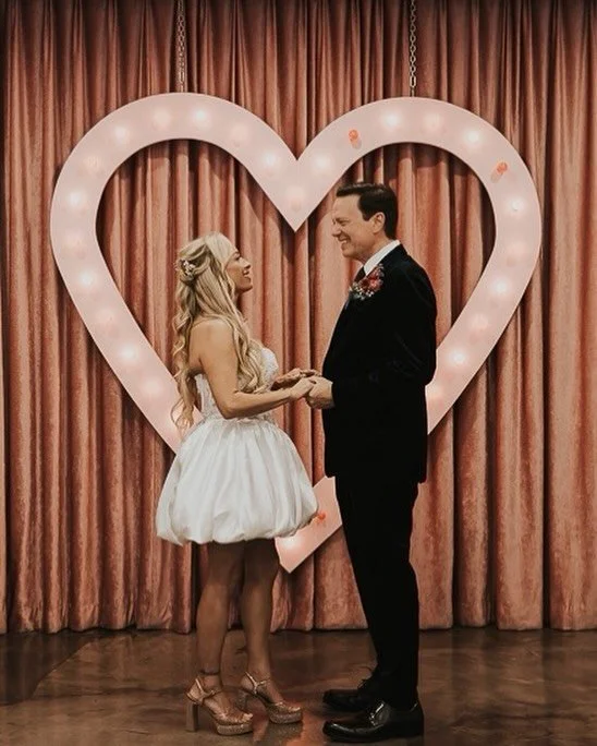 Two weeks married. 💍💗🪩💒
And somehow I fall a little more in love with you every day.

Still taking in the magic of this moment, this love, this life we&rsquo;re creating together. I&rsquo;d choose you in every lifetime, my Scorpio King.💗🌊

#Jus
