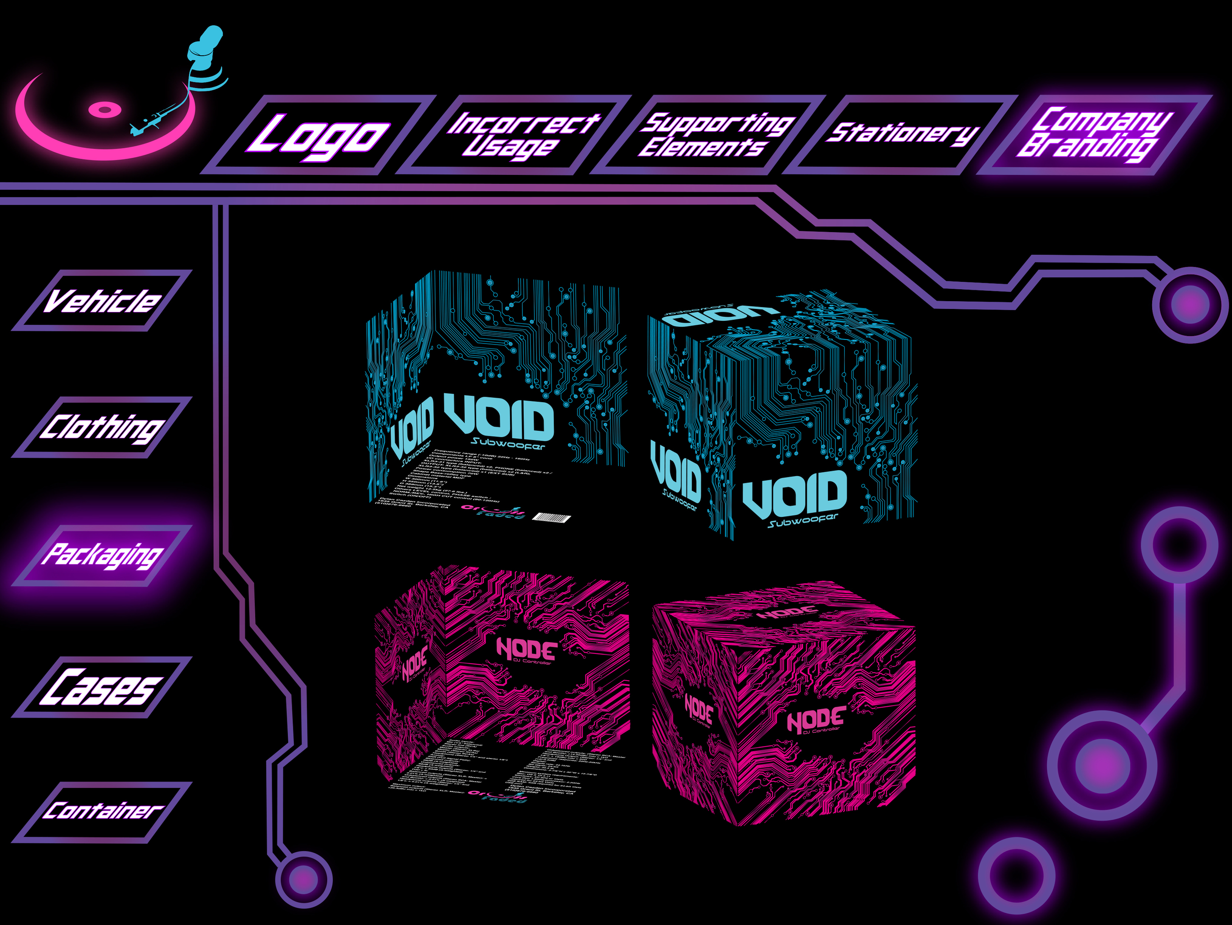 Style Guide DJ Crossfaded Packaging Branding.jpg
