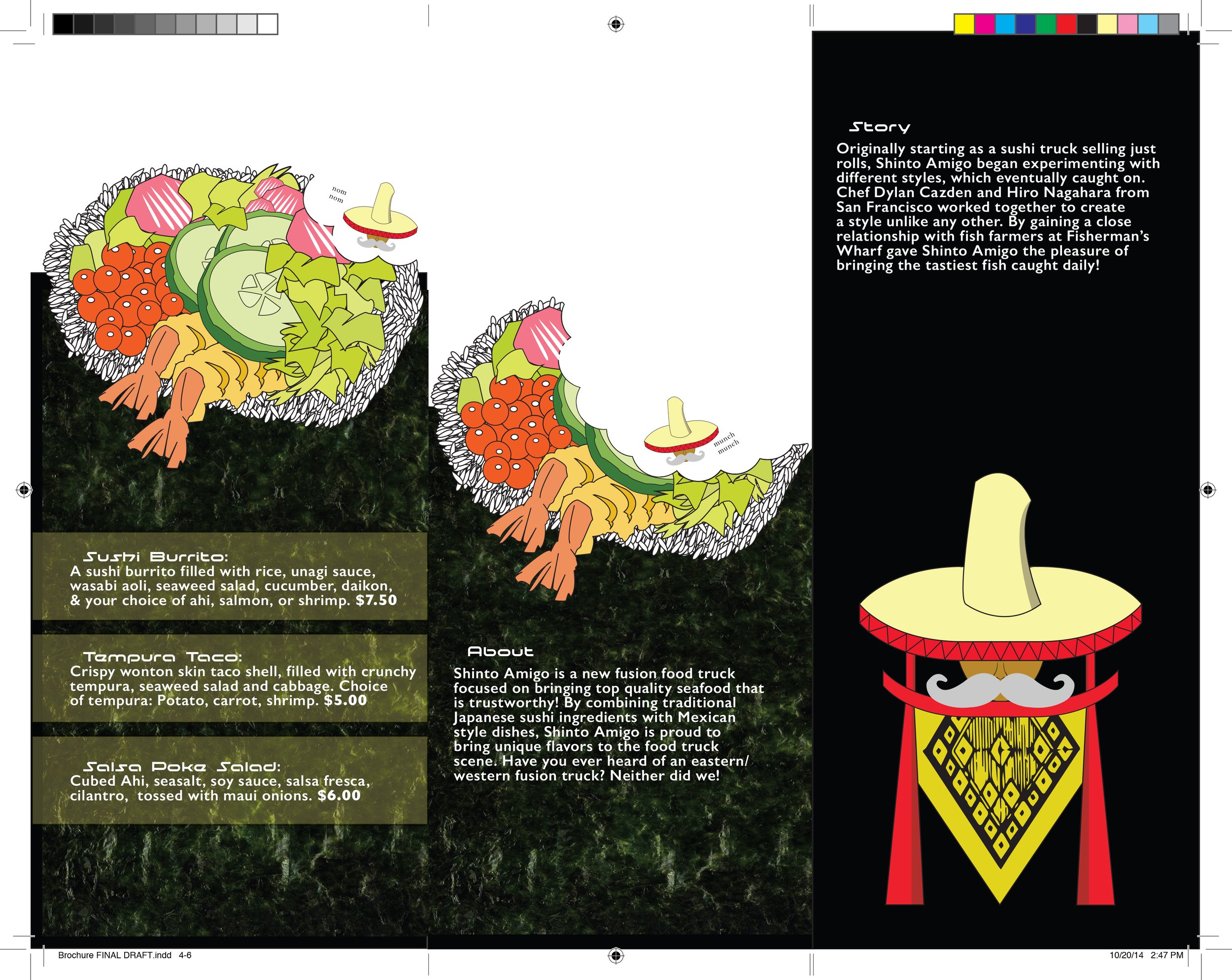 Sushi Burrito Brochure