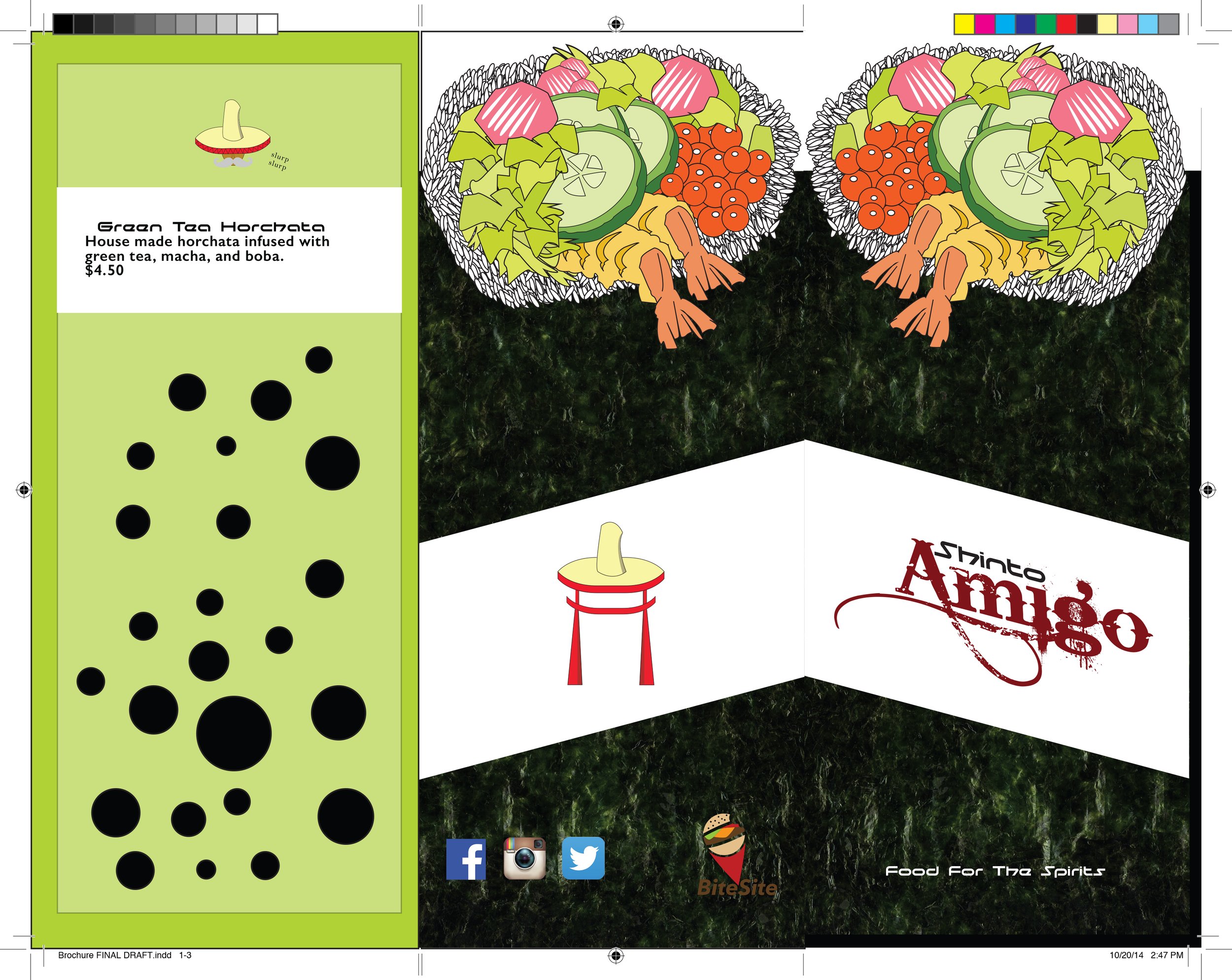 Sushi Burrito Brochure