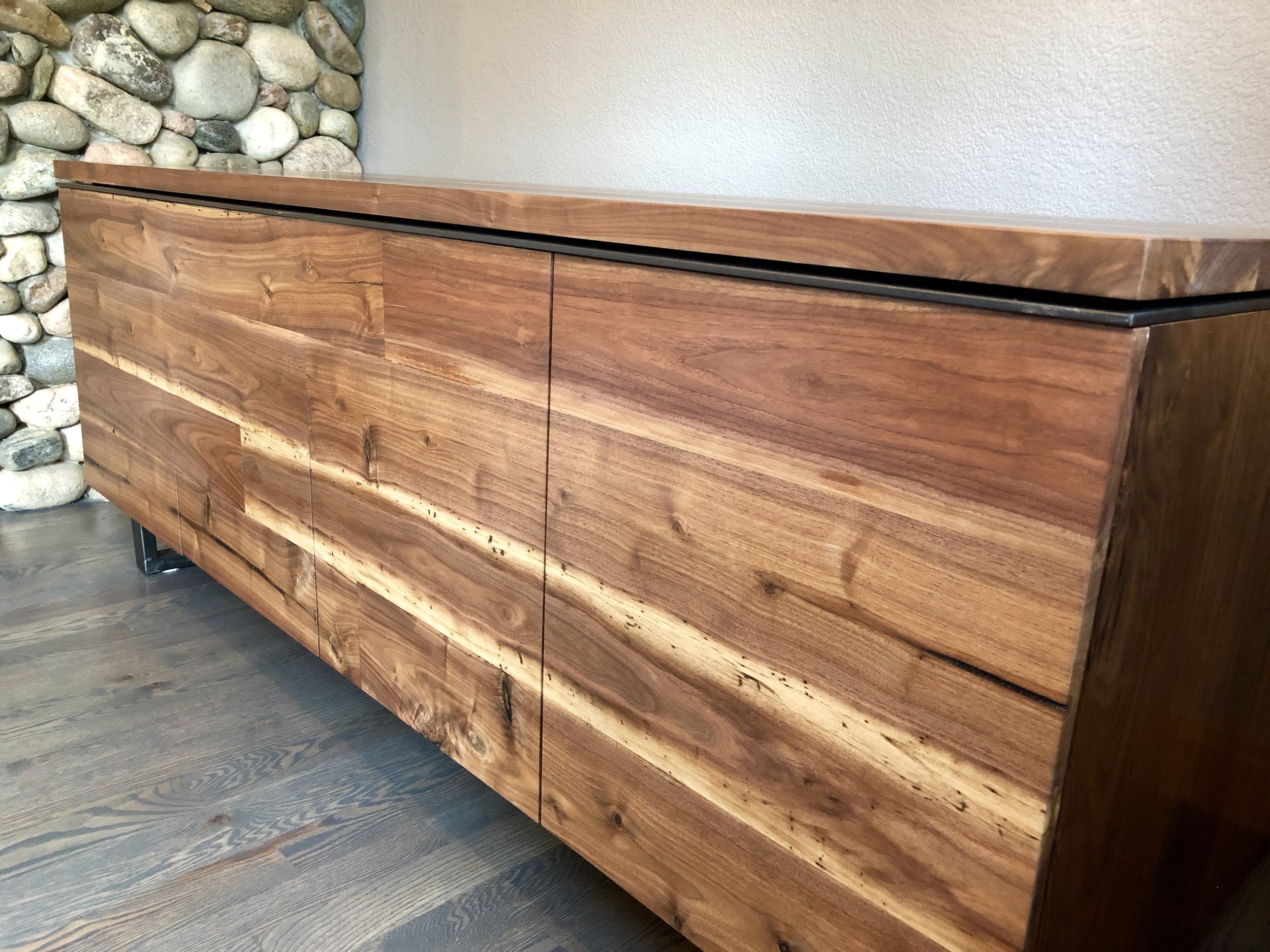 Walnut Credenza