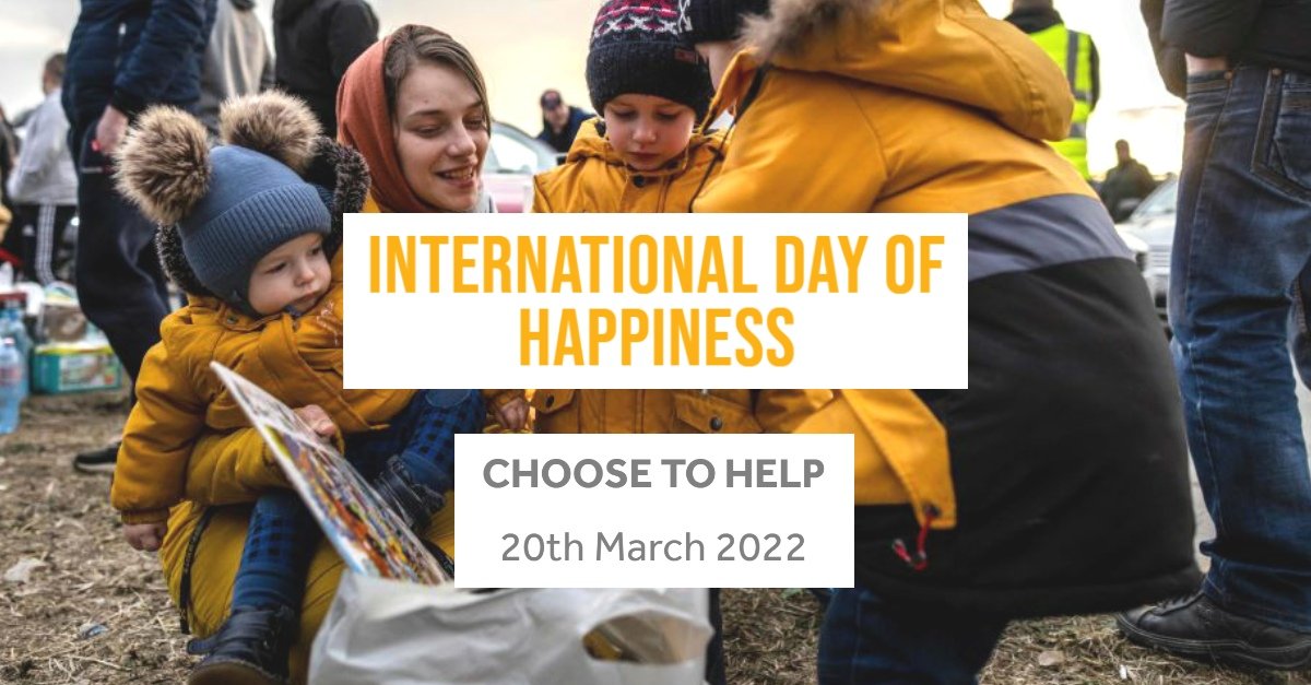 International Day of Happiness 20 March