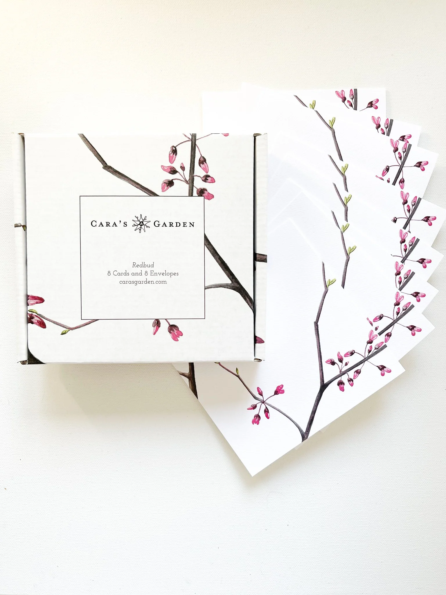 Redbud Notecards - Box of 8