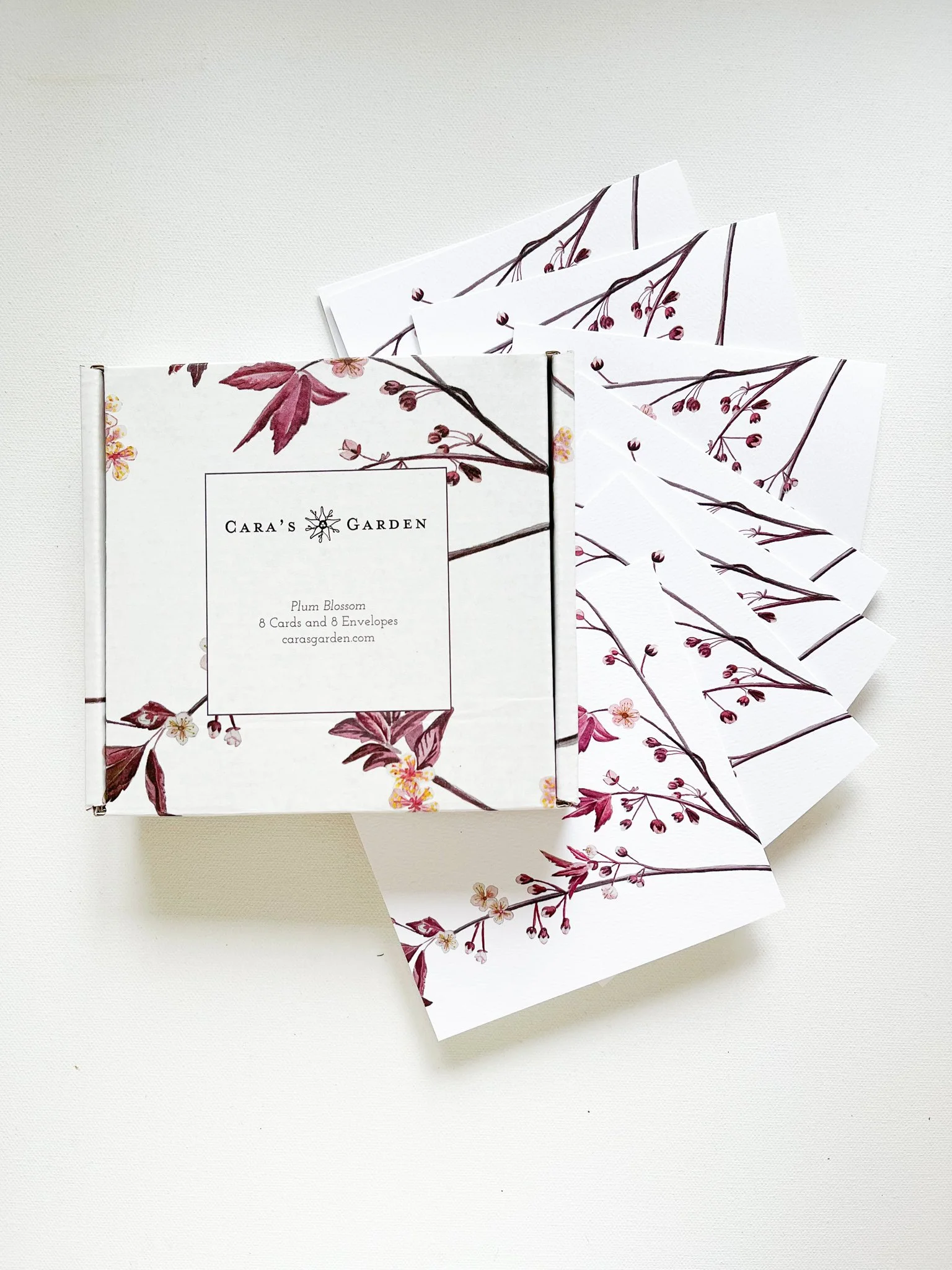 Plum Blossom Notecards