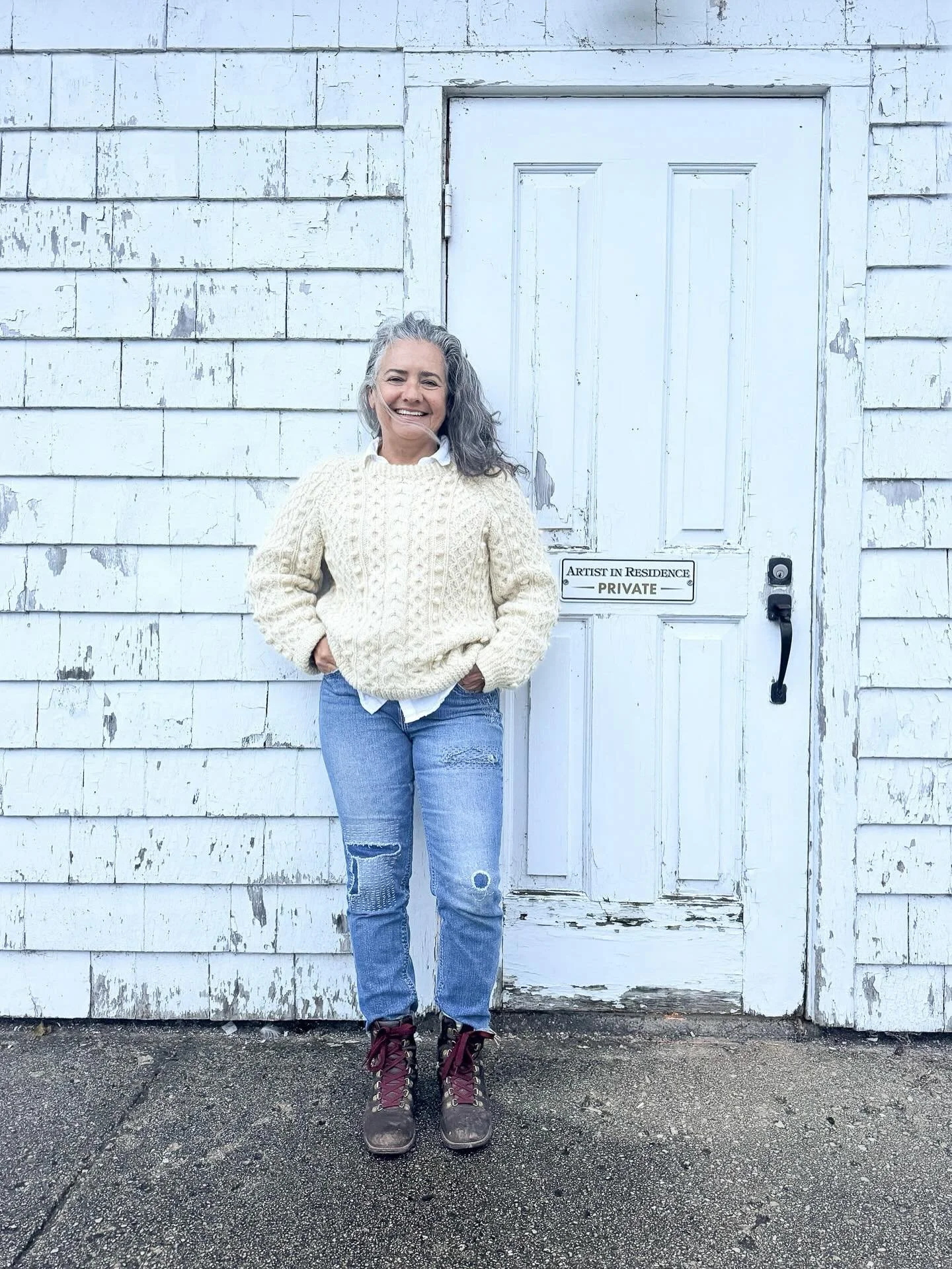 Summer ended here. After two weeks as an artist in residence on Mackinac Island, on the morning of my departure, the clouds rolled in, the temperature dropped, and the wind whipped up waves that bounced the ferry across the Straits of Mackinac on my 