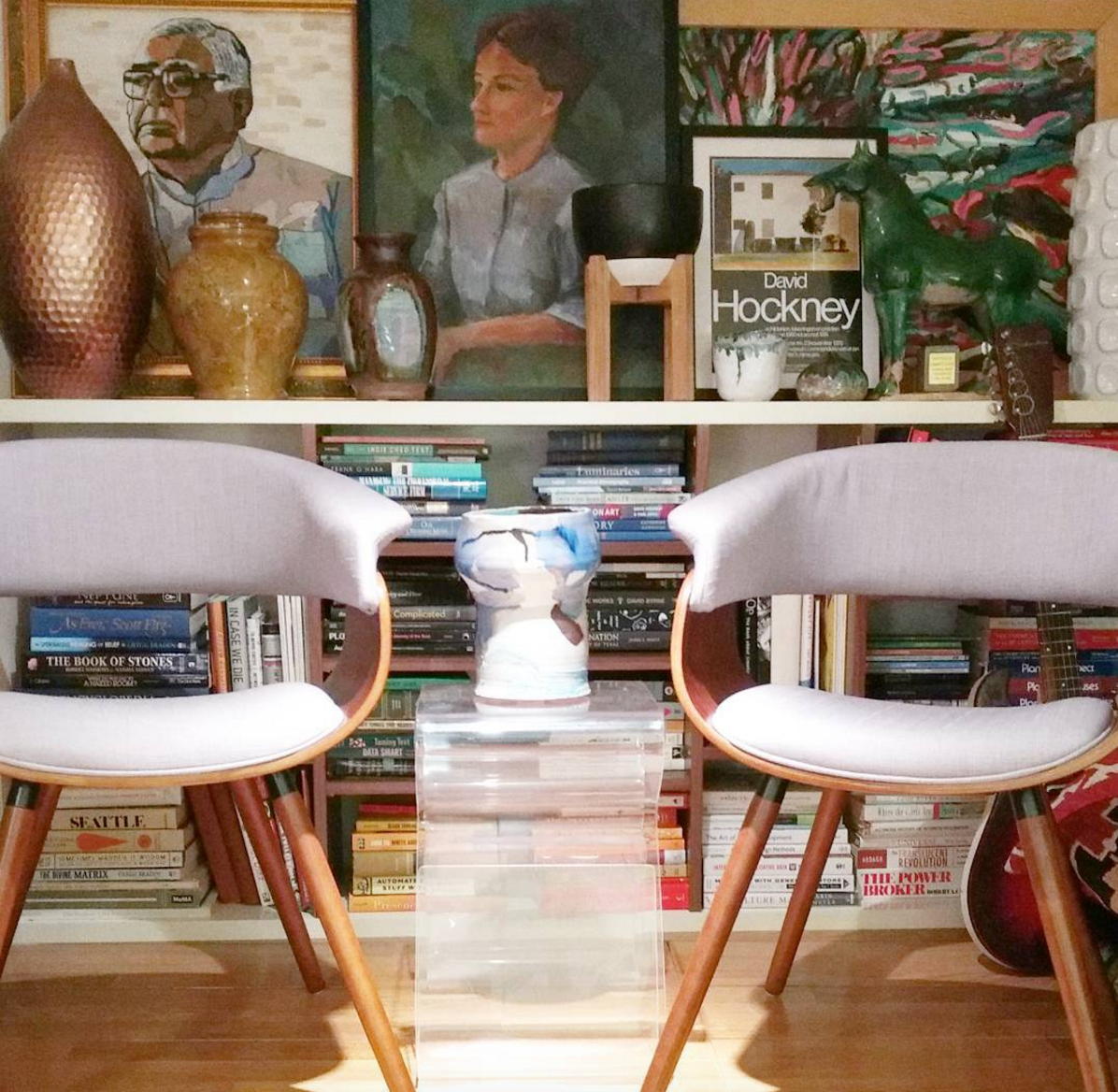 Reading nook, residential-- Brooklyn, NY
