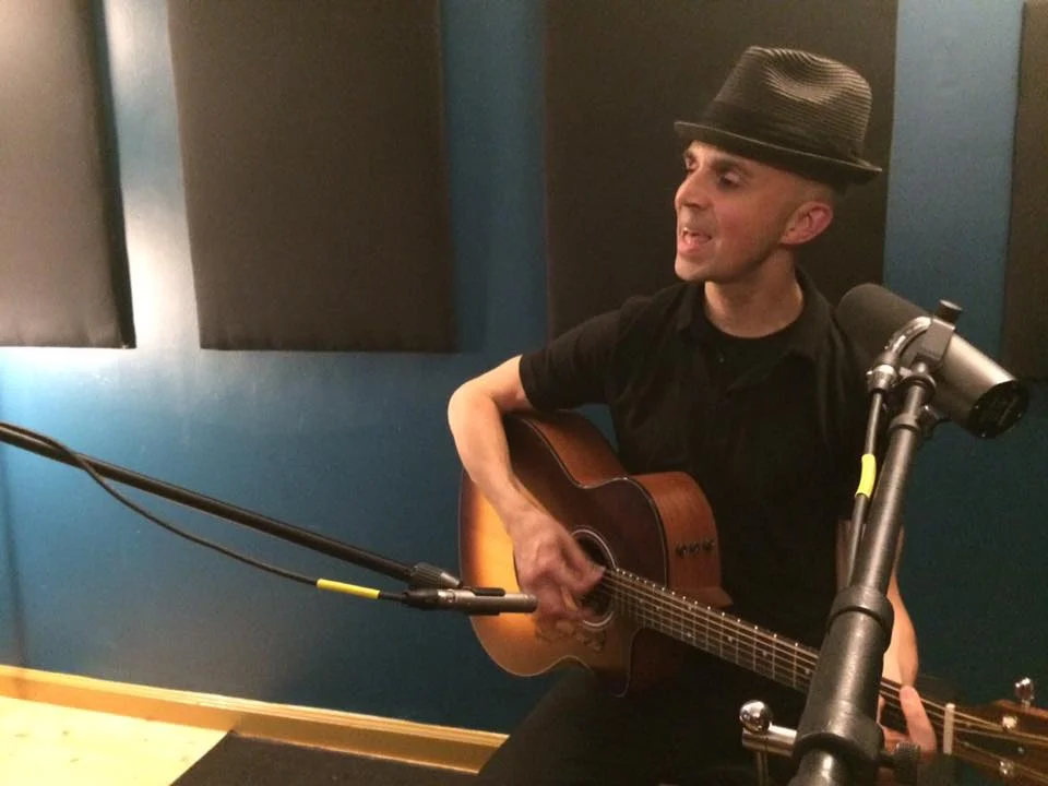 Recording at Tritone Studios in Clayton, NC. October 7, 2016