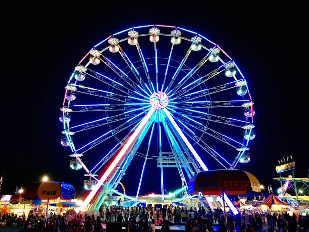 Iowa State Fair in Des Moines, IA.