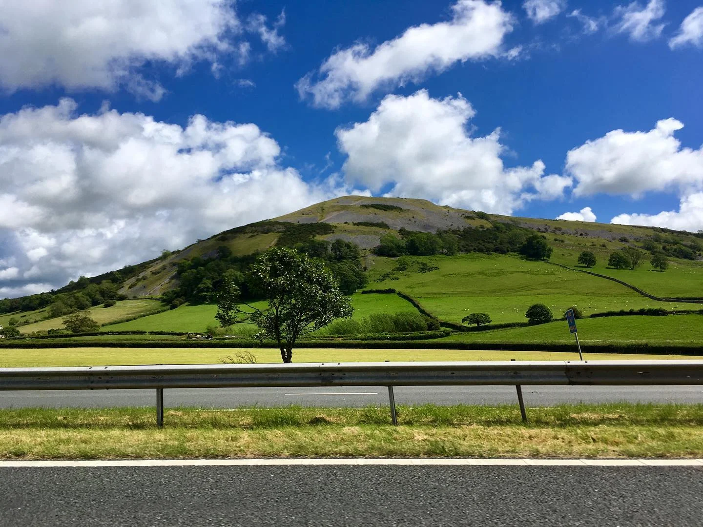 Driving from Oxford to Glasgow.