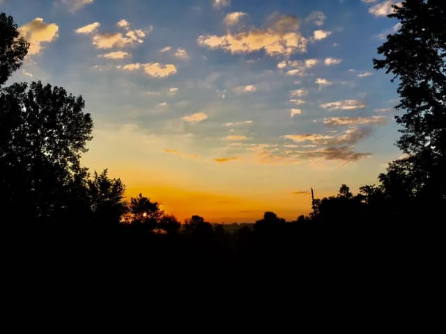 Illinois sunset