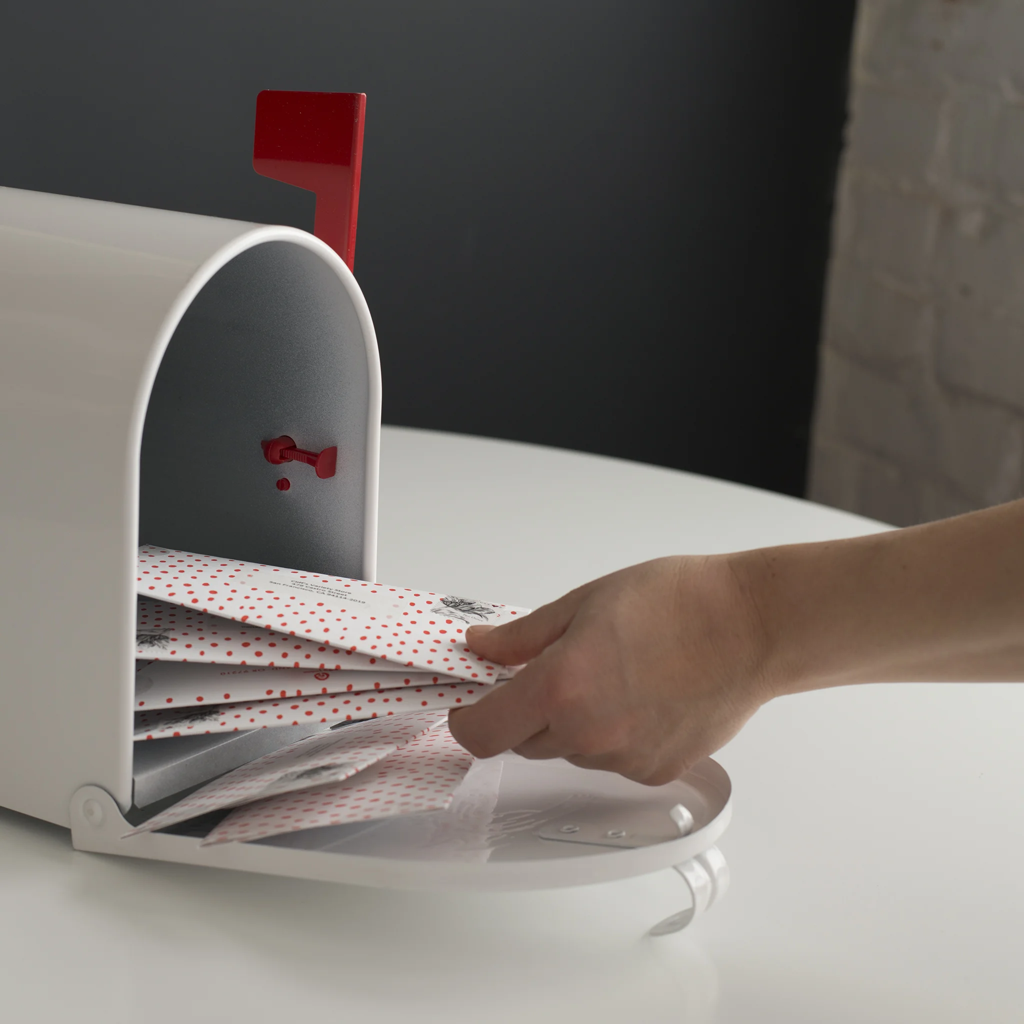 Letter Writing with Paper Umbrella - Regina, SK