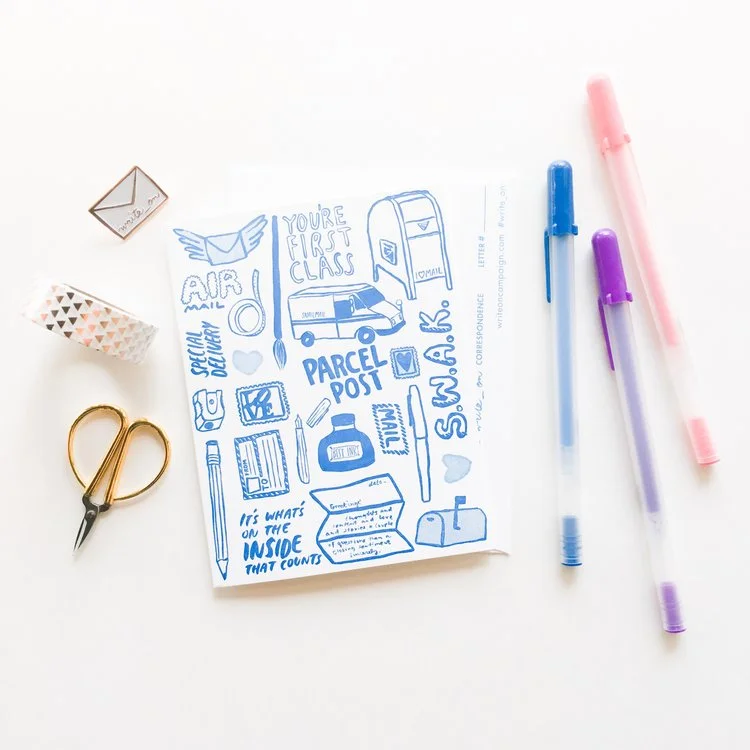 Letter-writing Party with M.Lovewell - Santa Ana, CA