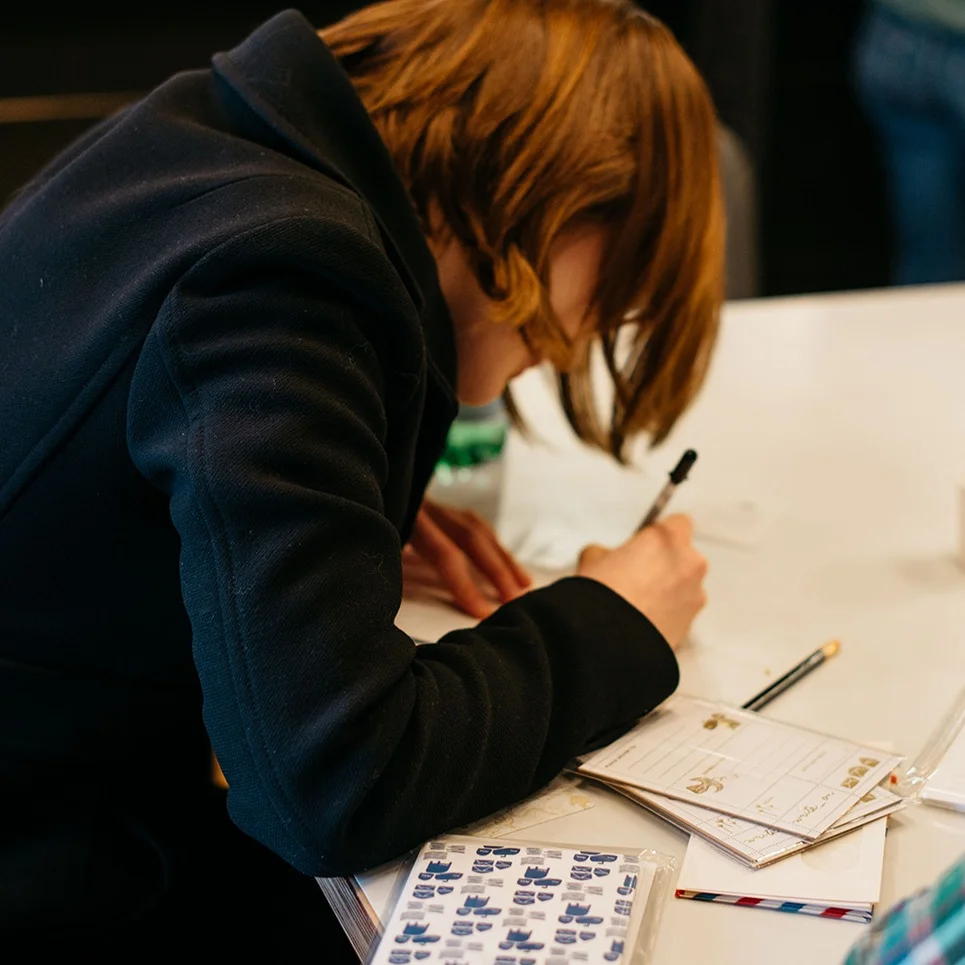 NYC Letter Writing Event at Boris & Horton