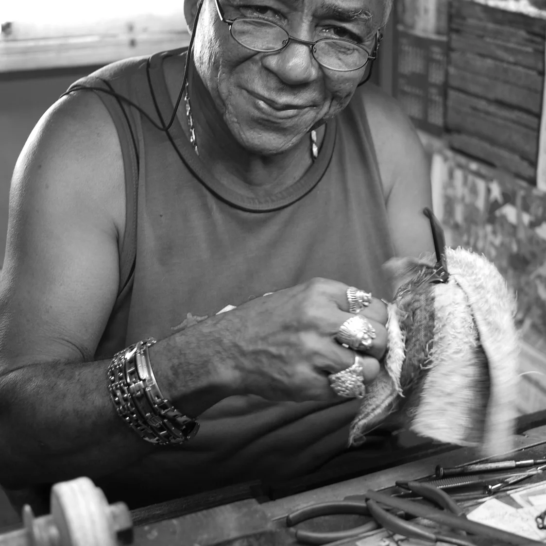 Glasses Repairman, Centro Havana, (2015)