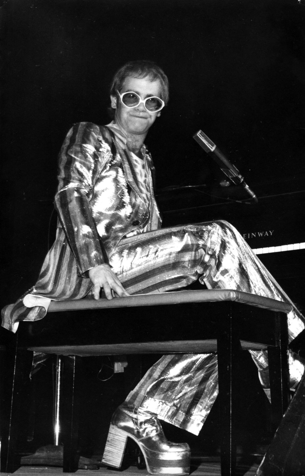 Elton John, Montreal, 1972, VINTAGE PRINT