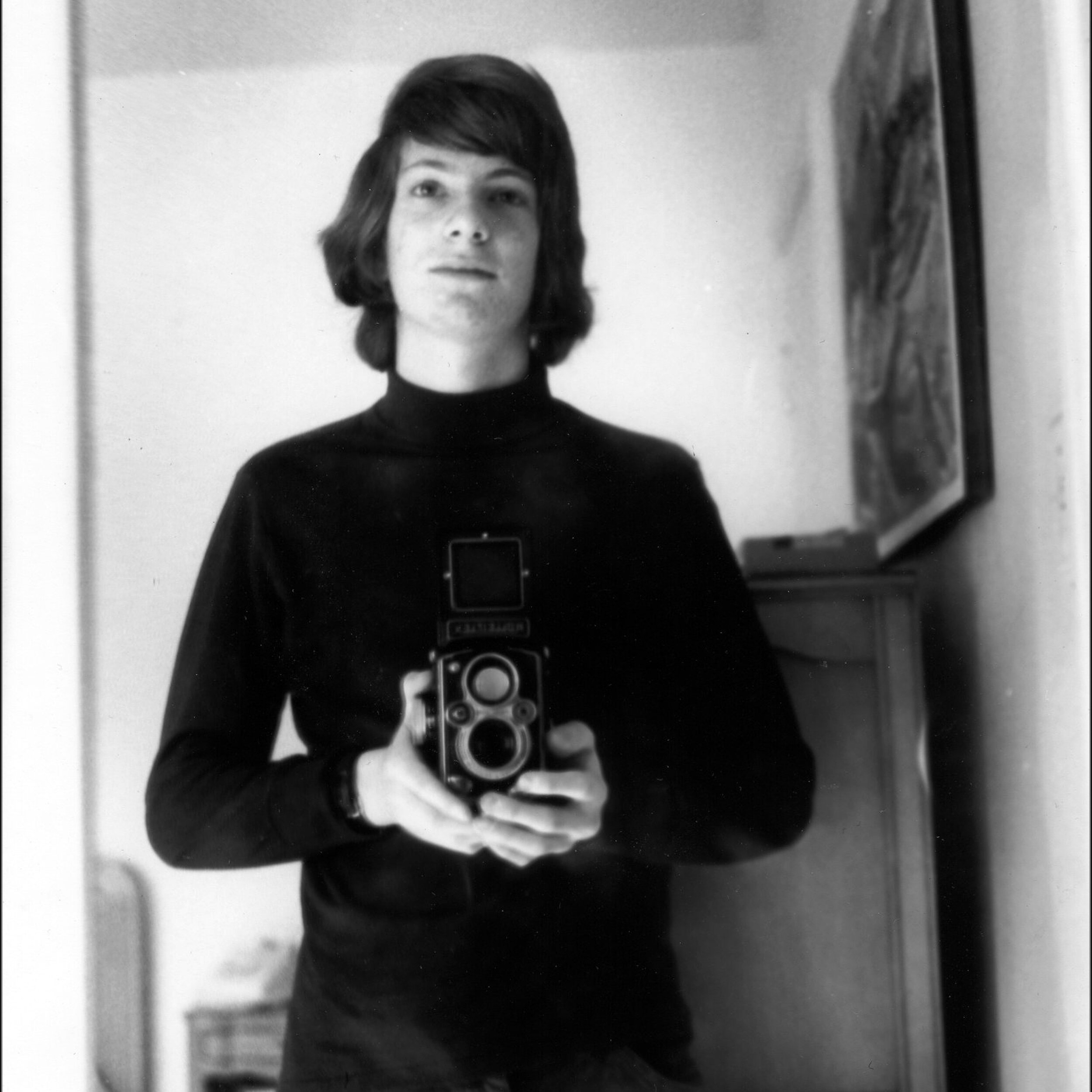 Self Portrait, Montreal, 1970, VINTAGE PRINT