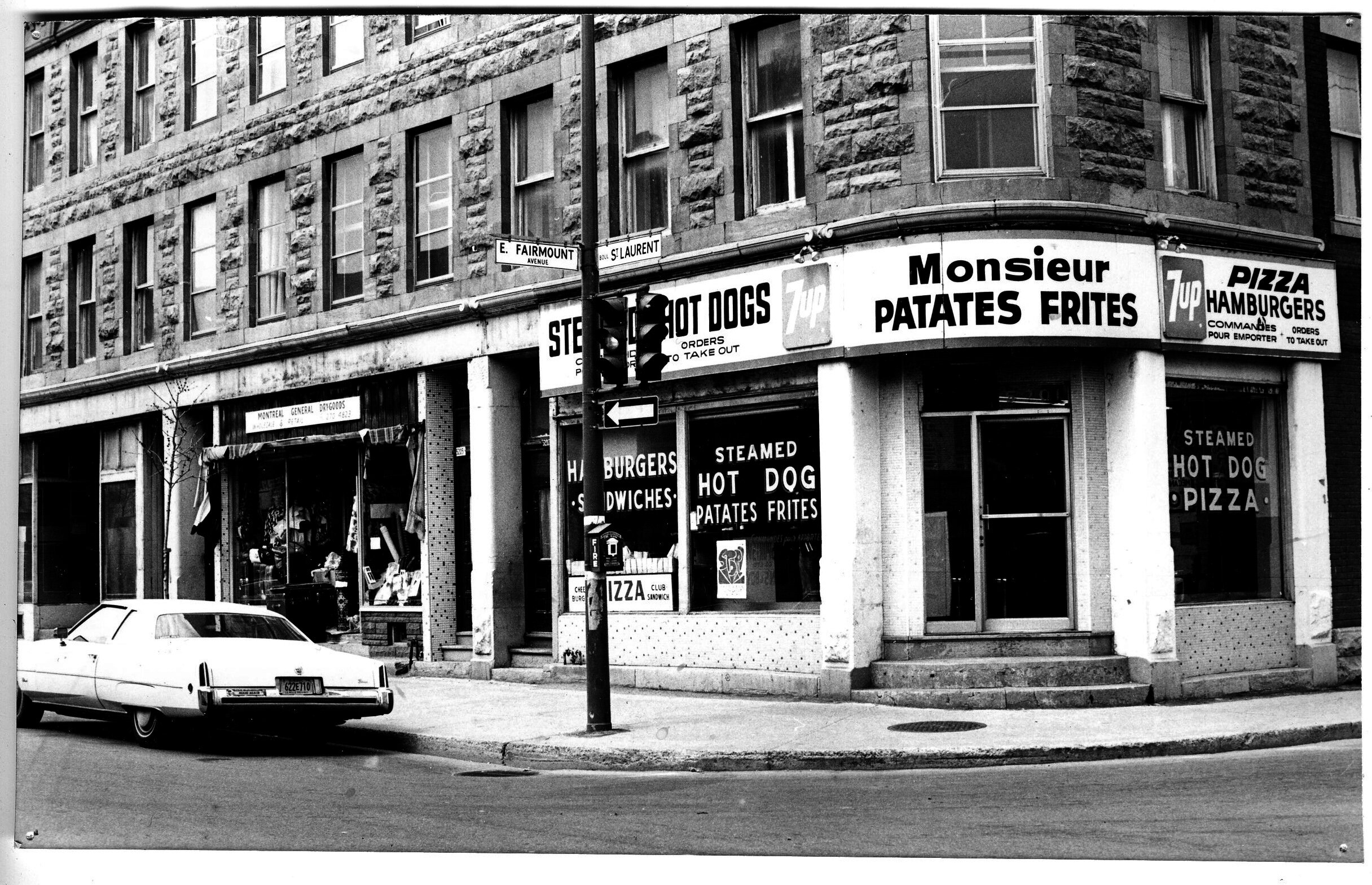 Monsieur Patates Frites, Montreal, 1973