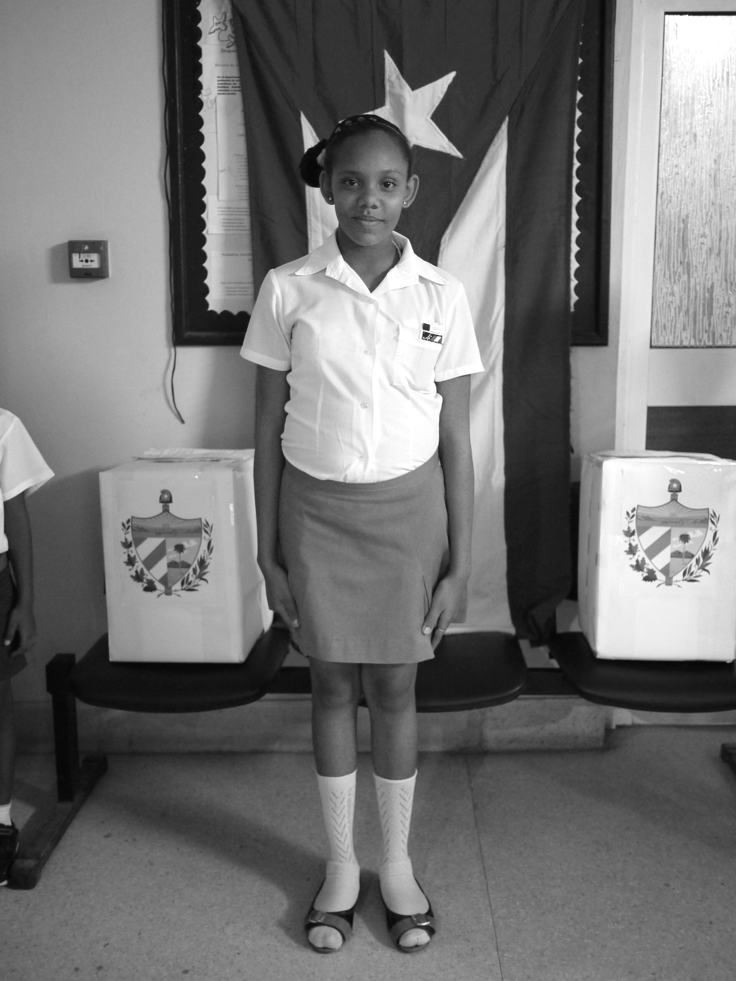 Schoolgirl, Havana, 2014