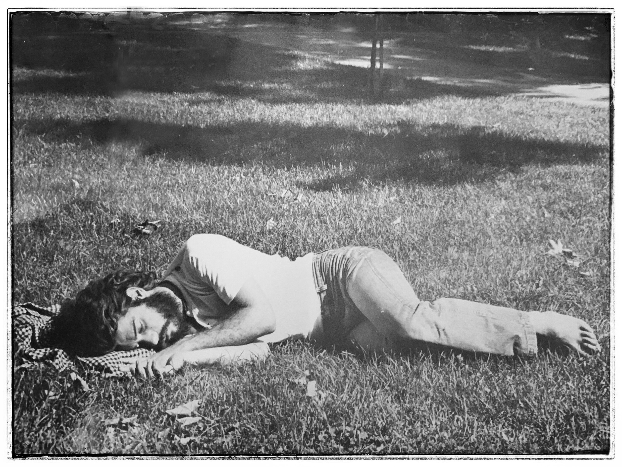 Man Resting, Montreal, 1973