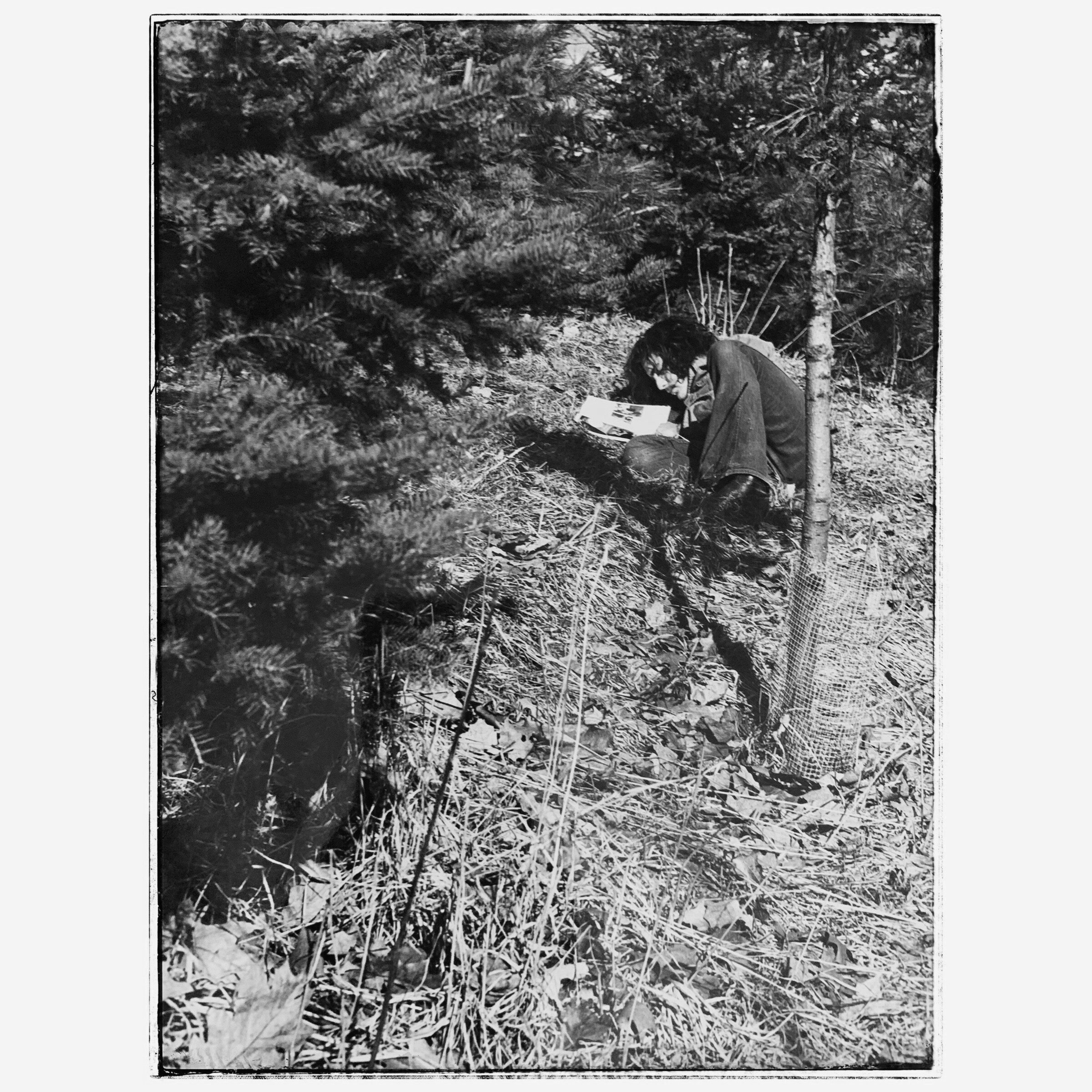 Man Reading, Montreal, 1973