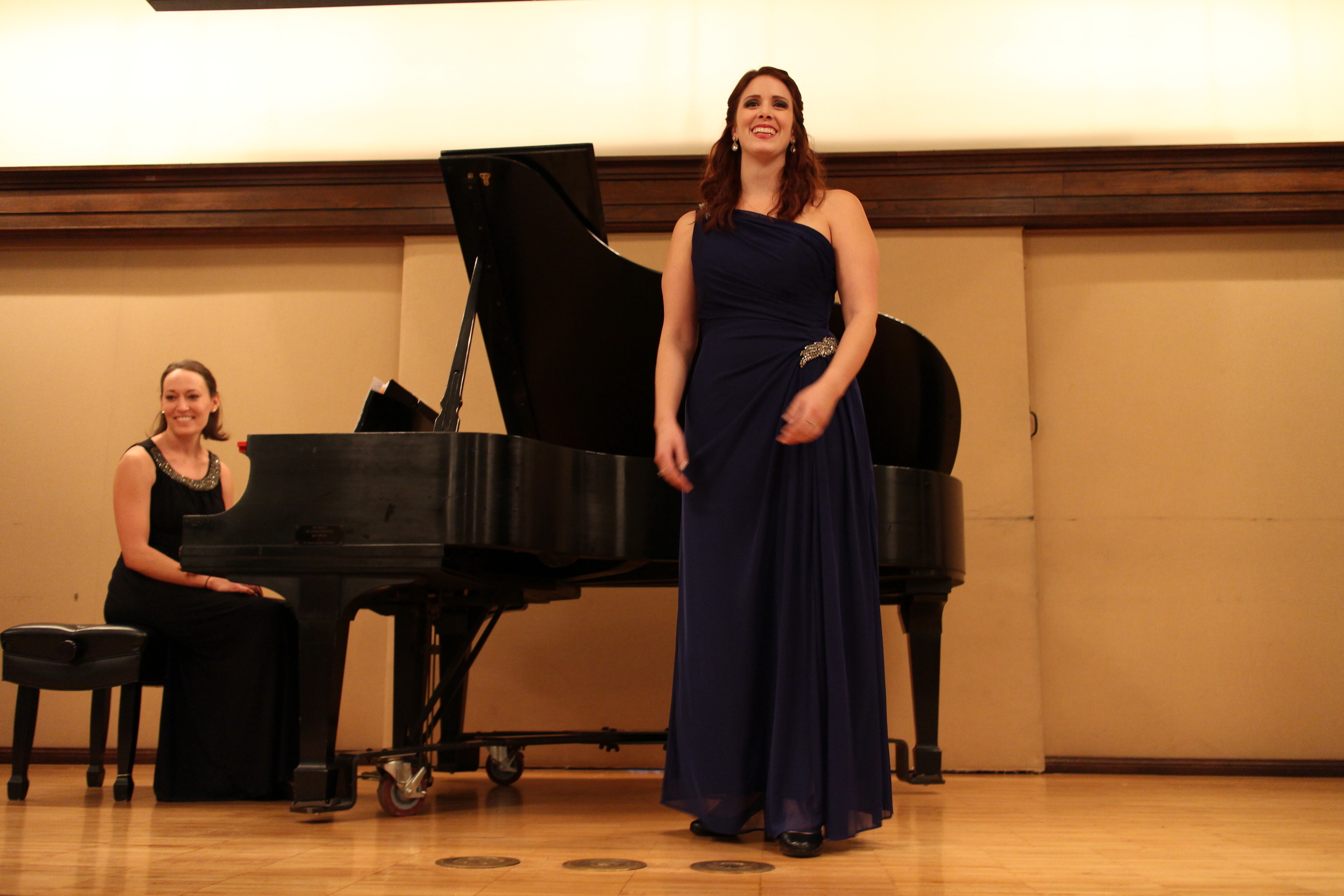 Vocal Winner Chelsea Chaves and Accompanist Chelsey Padilla