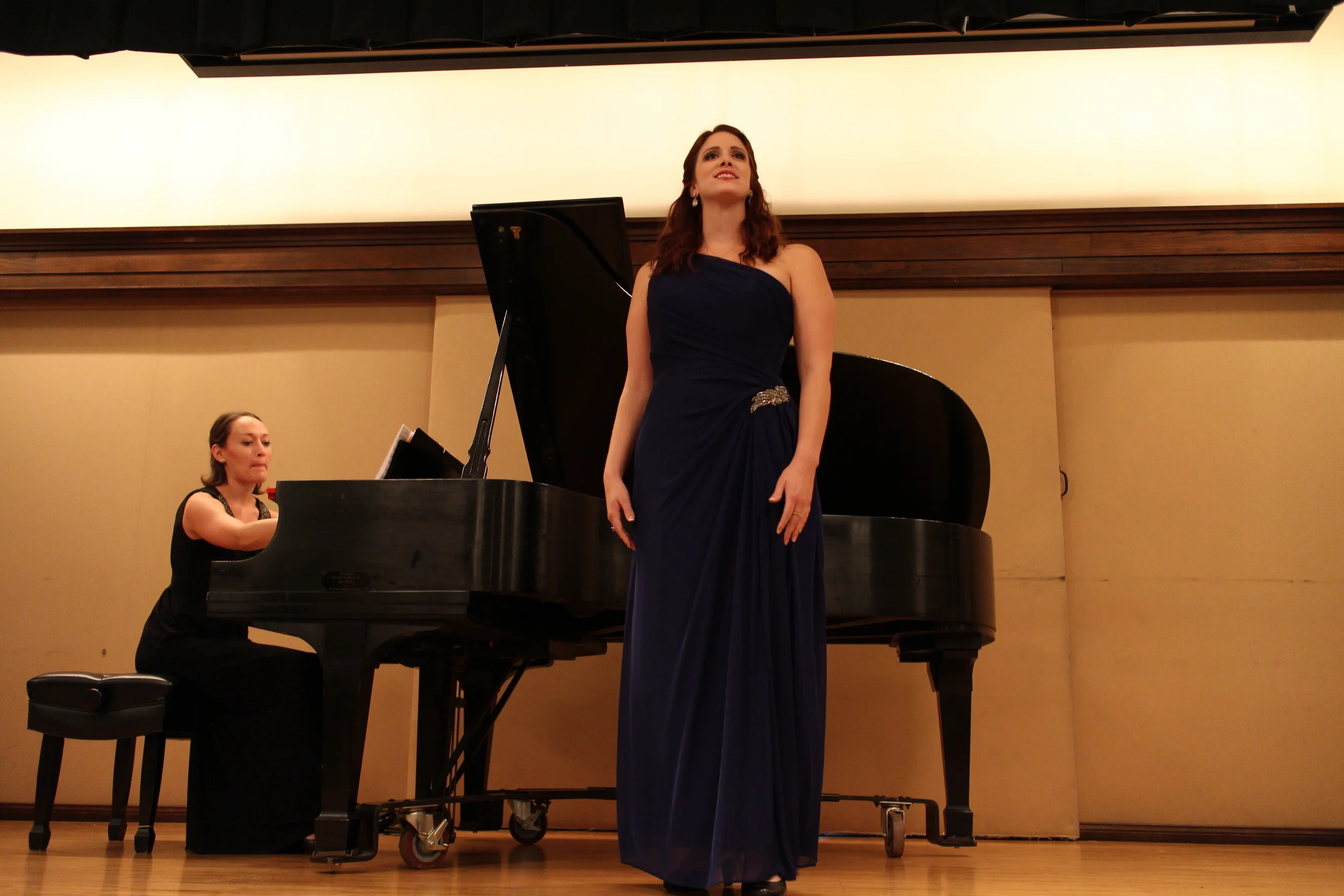 Vocal Winner Chelsea Chaves and Accompanist Chelsey Padilla