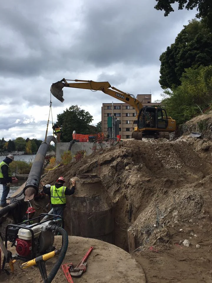 6th Avenue Pump Station Project: bore & jack