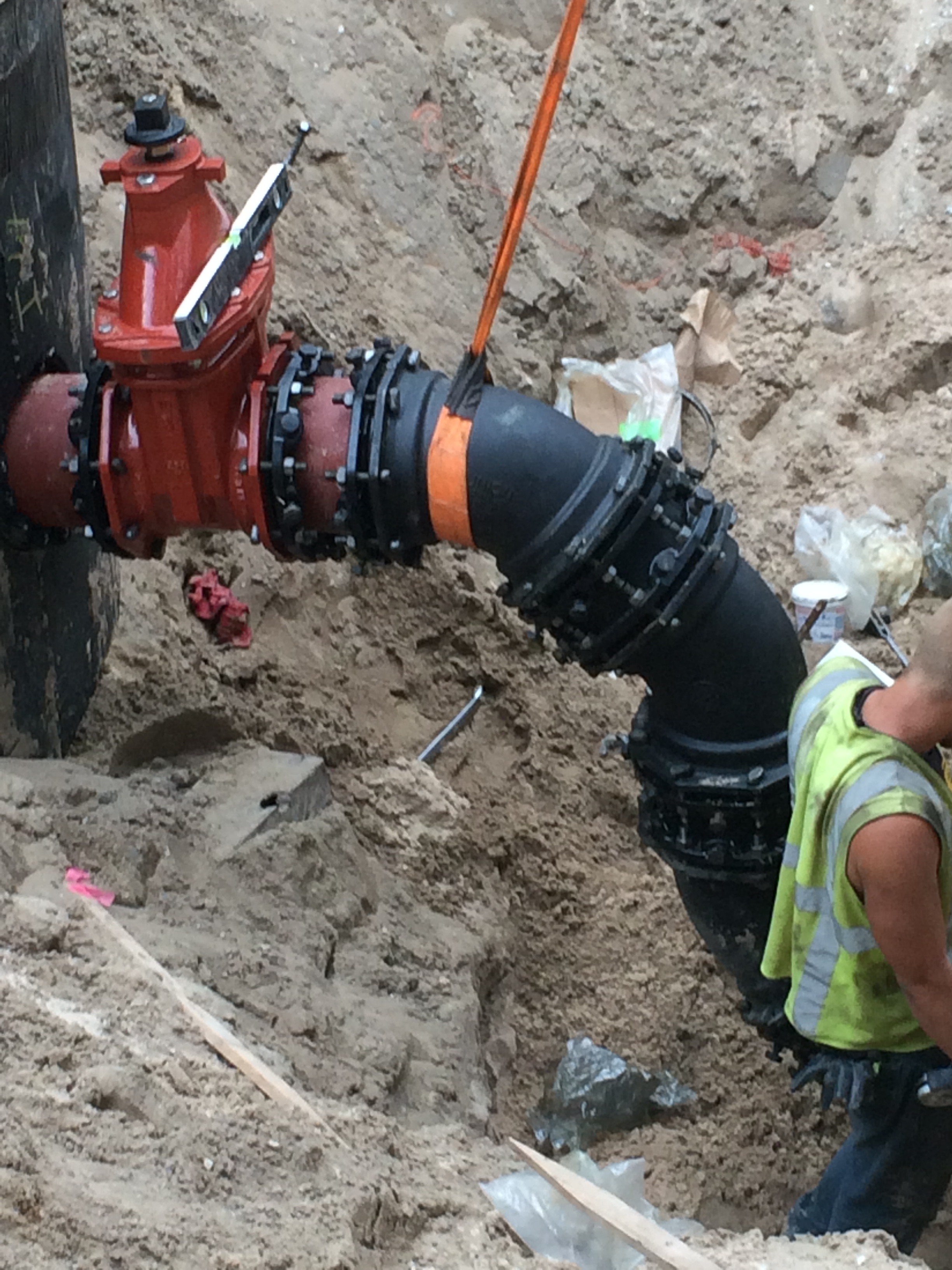  6th Avenue Pump Station project: ductile forcemain 