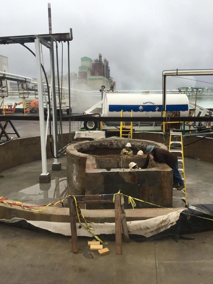 Fill and compact at Martin Marietta