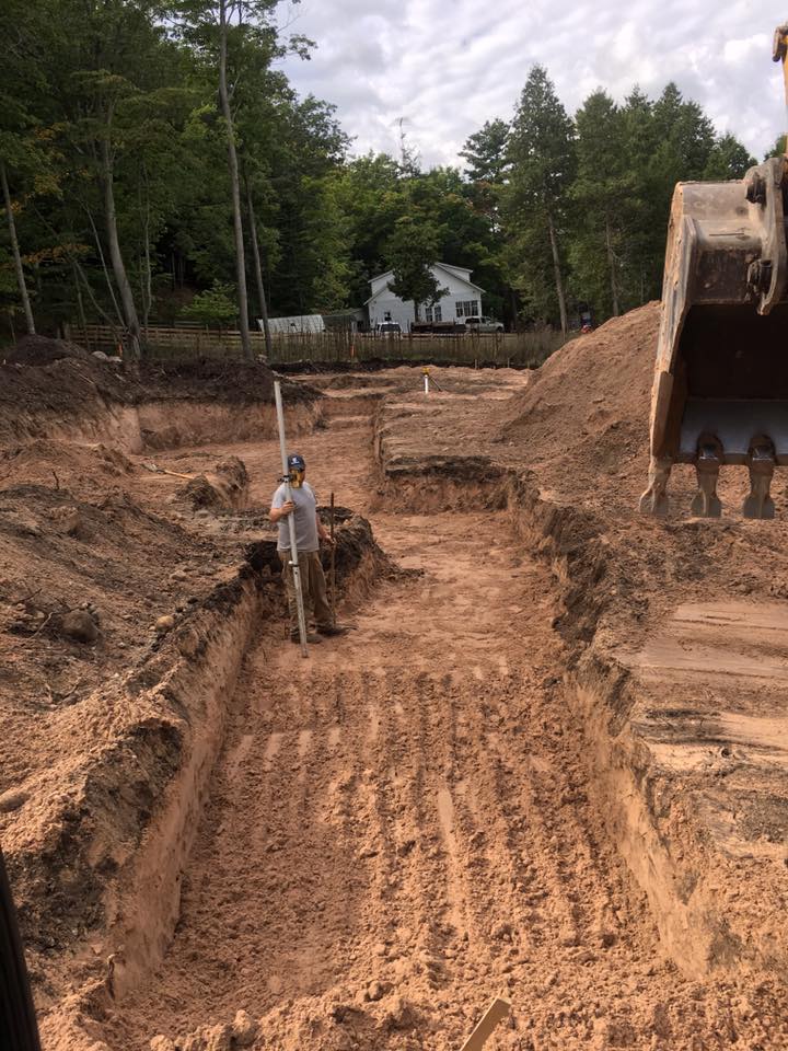  Digging new home footings 