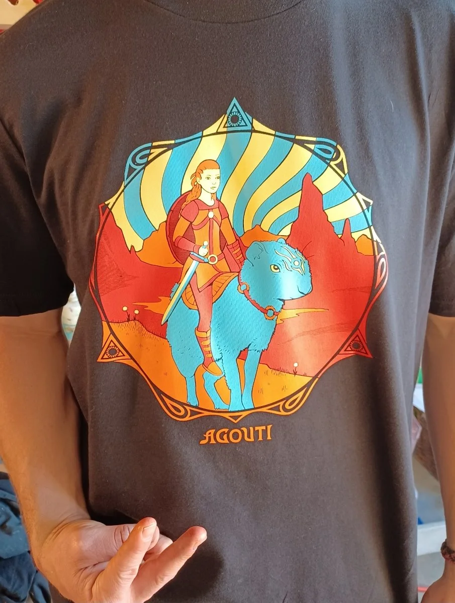 Agouti Rider Tee
