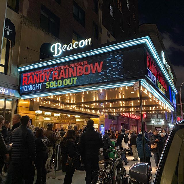 @randyrainbow selling out The Beacon in NYC. So happy for him!  #NYC #Randyrainbow