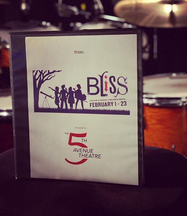 Opening night for this awesome new show!  Grateful to have been a part of it and thrilled to get to work with such a great music team in @andrewresnick18 , @sinaitabak , @kennyjseymour , Chris Jahnke and Mary-Mitchell Campbell. #newmusical #seattle #