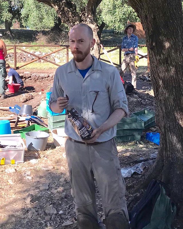 Hey come over here...Get back to work!
We&rsquo;re making great strides in our trenches as we near the end of our 2nd week at Cosa; tomorrow we&rsquo;ll be doing trench tours to see our progress, and then on Saturday we&rsquo;re traveling to Siena fo