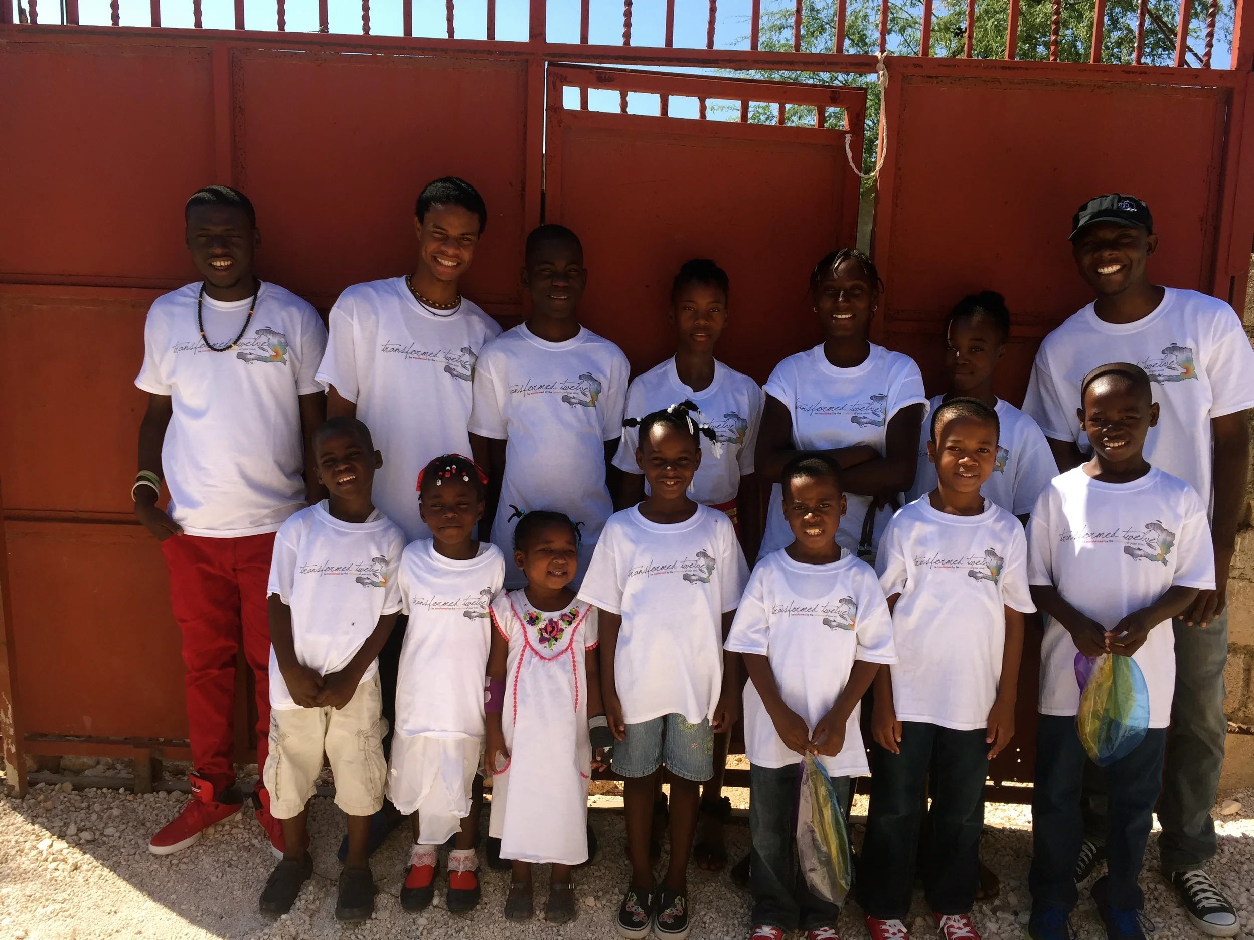 The first official photo of all the T12 students and Wadson