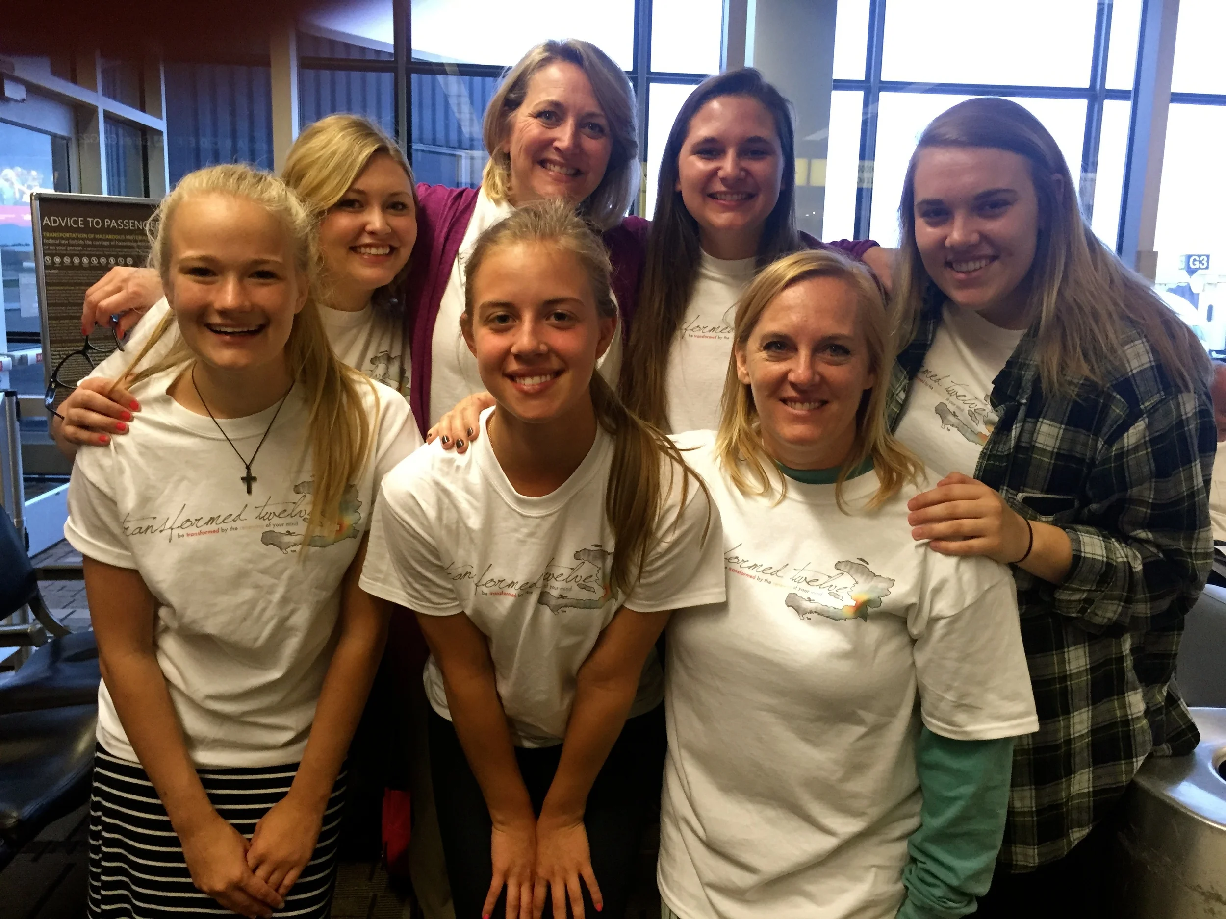 our beautiful team of women.