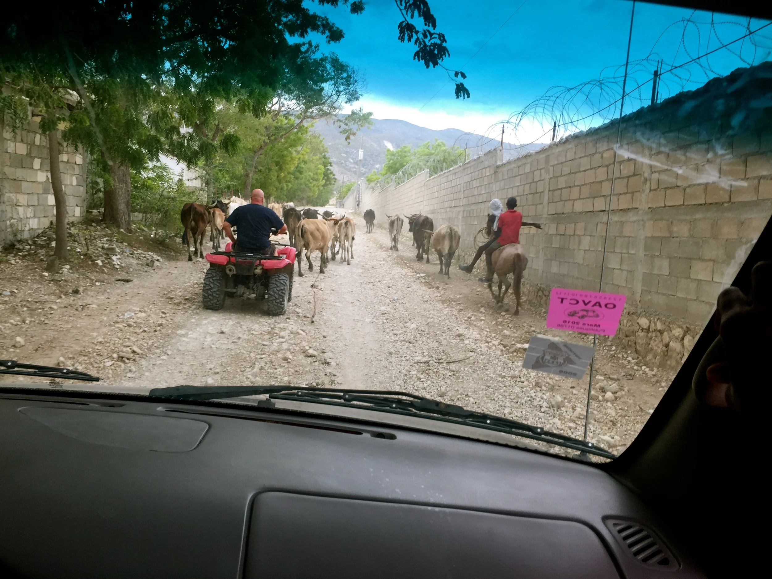 another random road block.